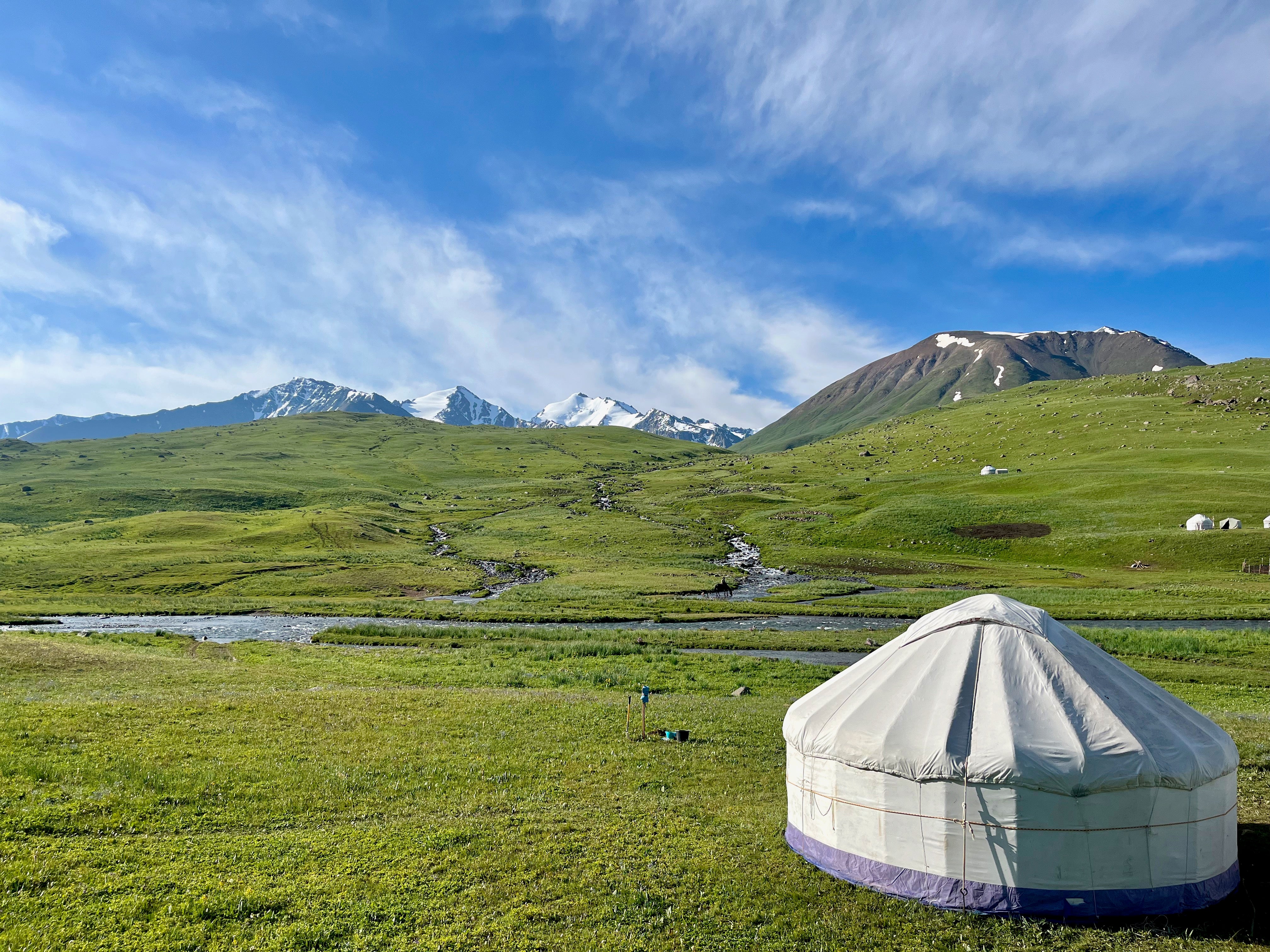 Home during the Kyrgyzstan expedition