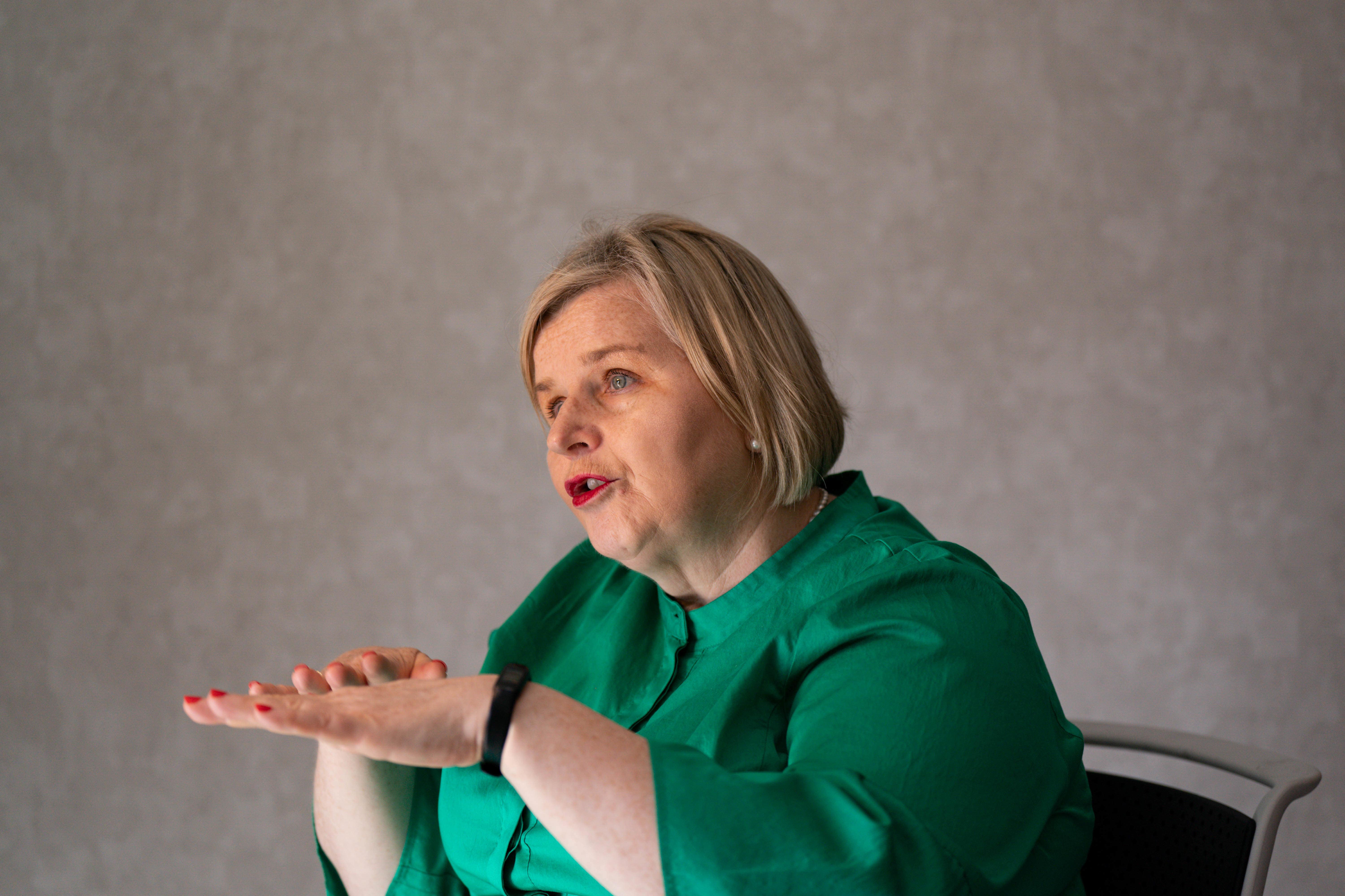 Donna Ockenden, who is leading an inquiry into maternity care within Nottingham University Hospitals NHS Trust (Jacob King/PA)