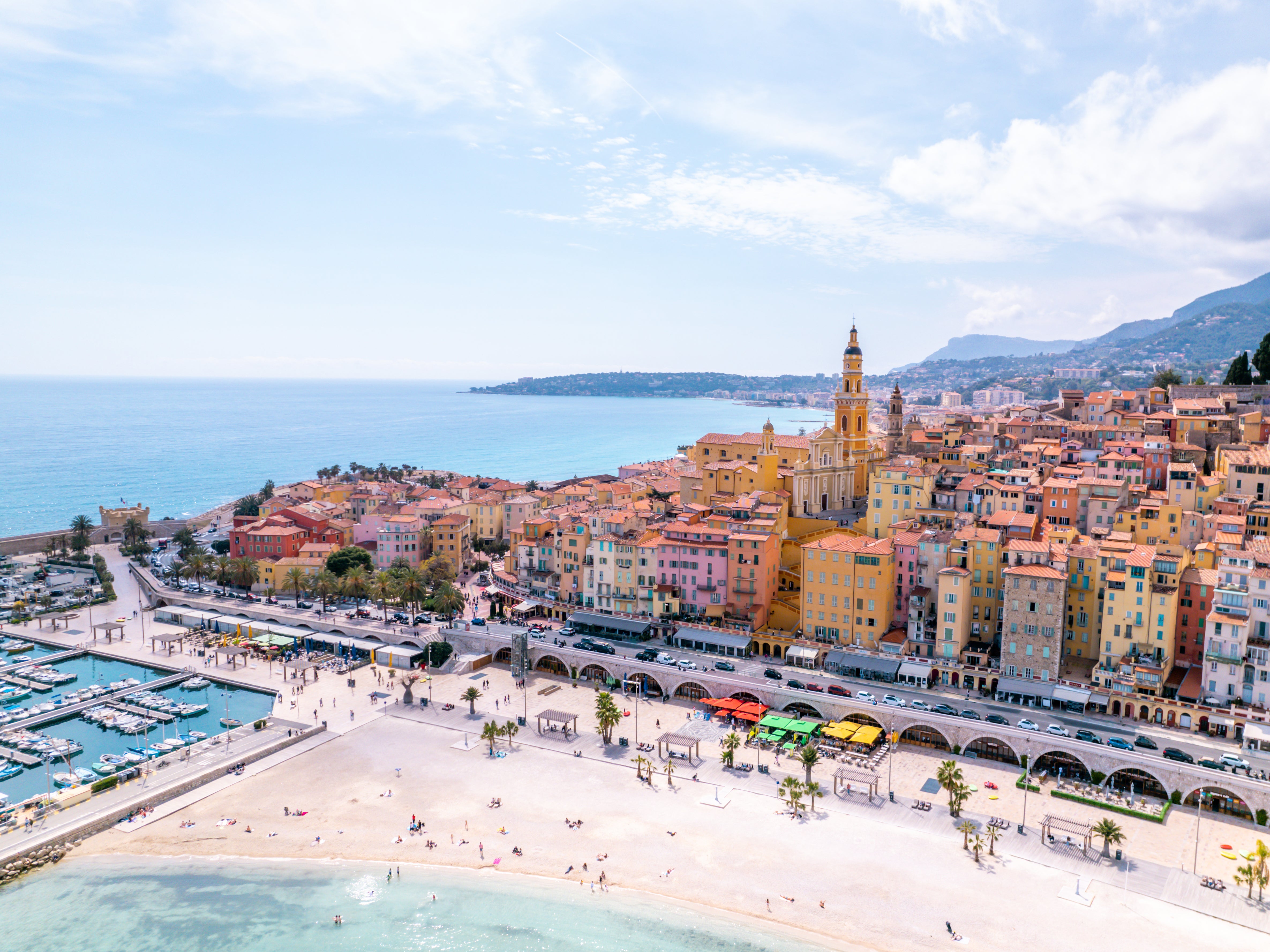 Menton’s Esplanade des Sablettes has found a new energy