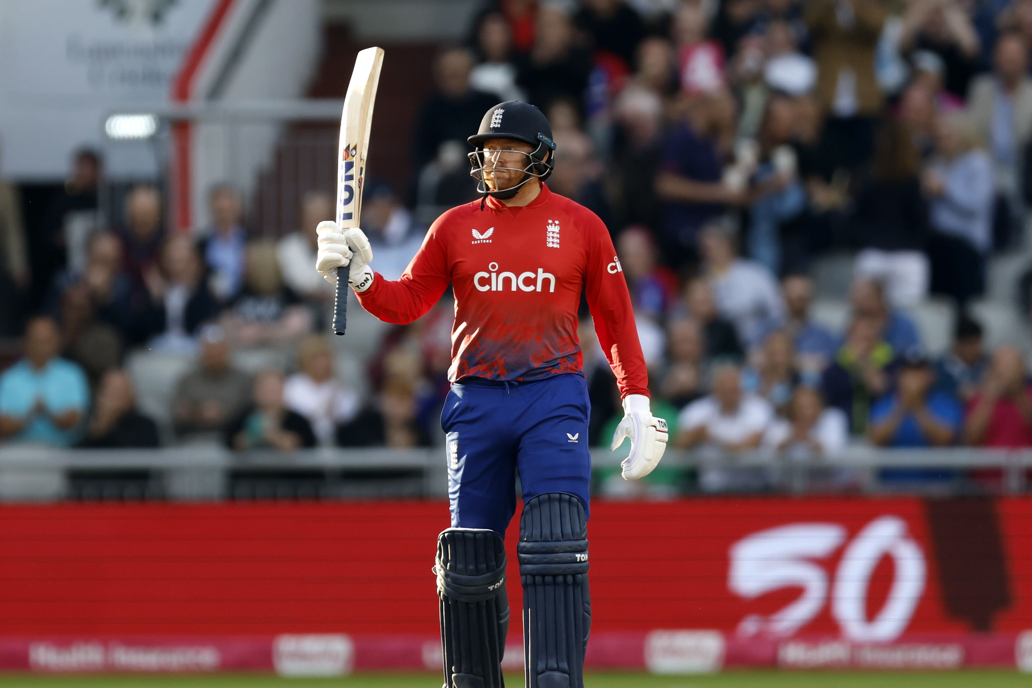 Jonny Bairstow led from the front for England (Nigel French/PA)