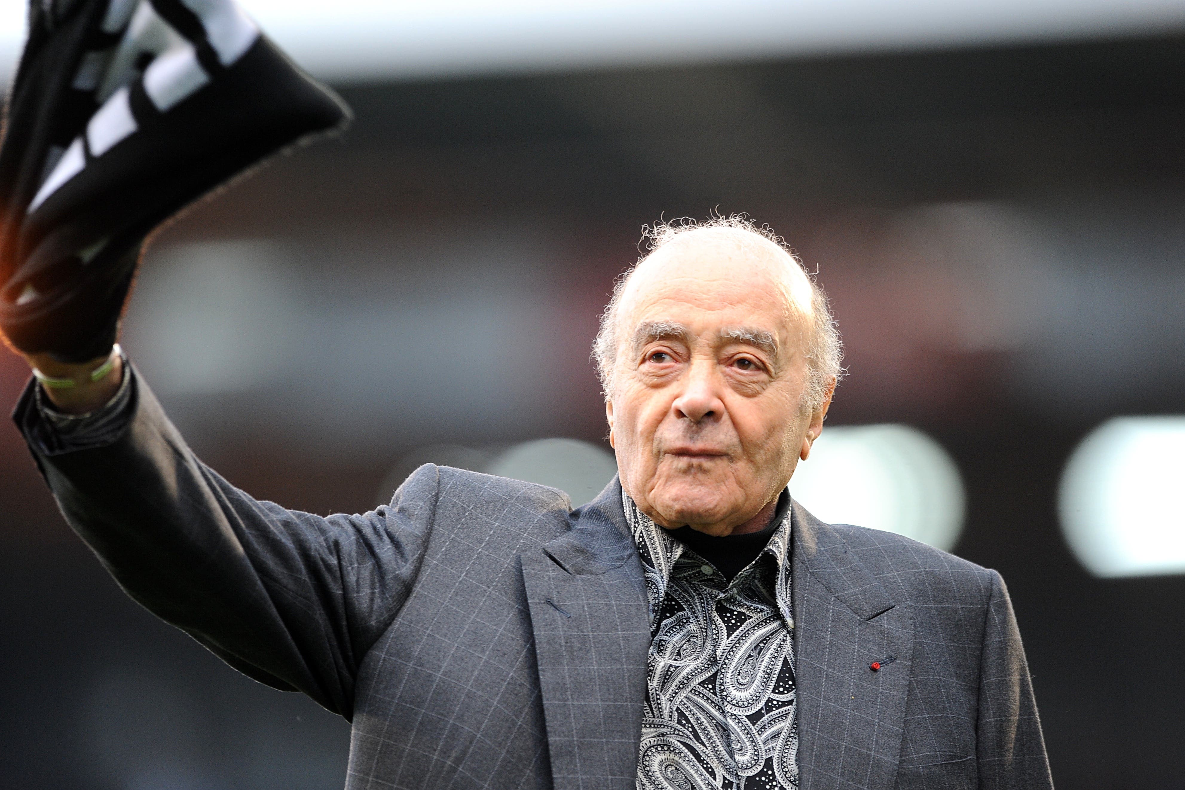 Former Fulham chairman Mohamed Al Fayed