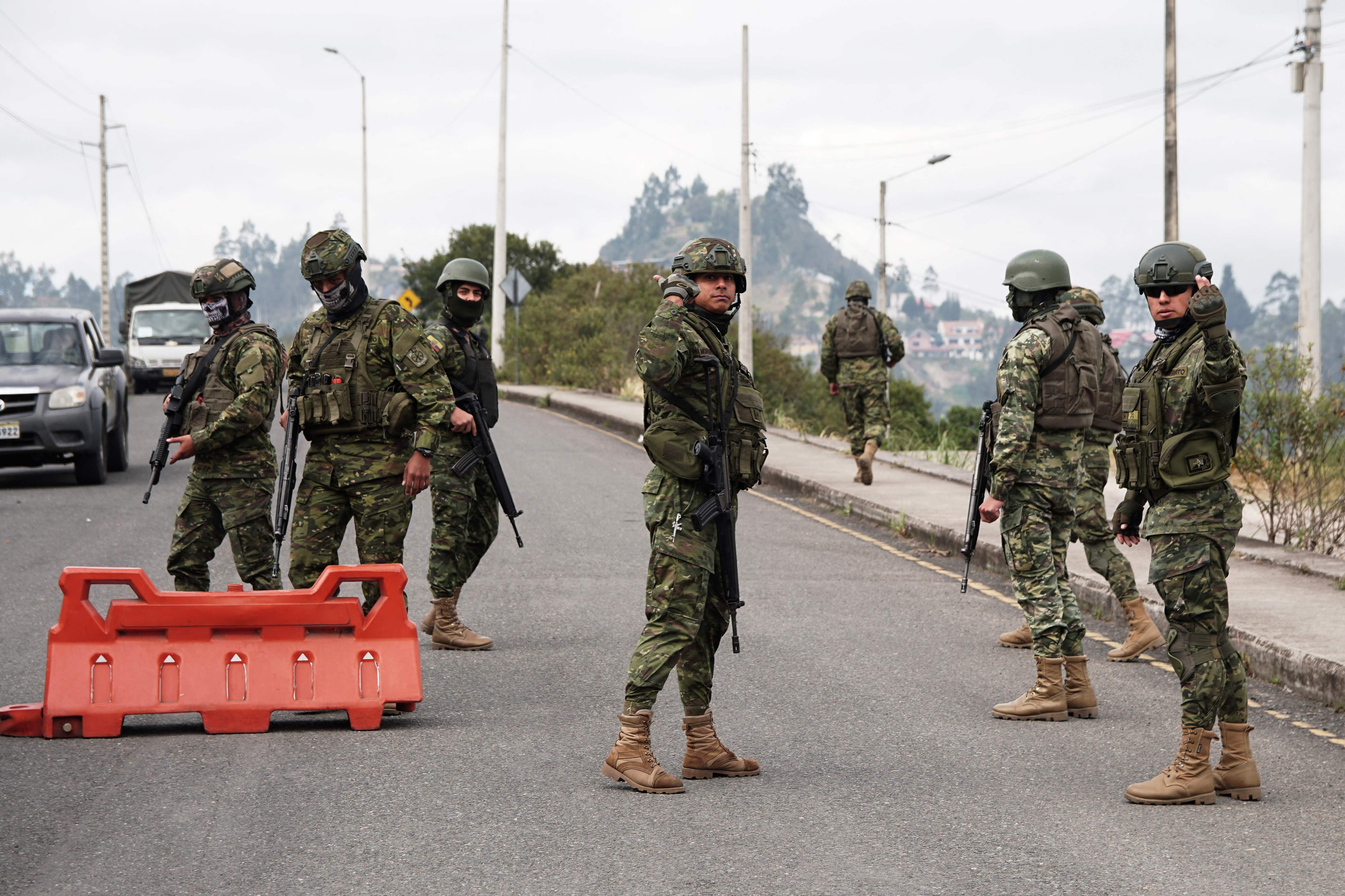 Inmates in six prisons in Ecuador have released 50 guards and seven police officers who had been taken hostage