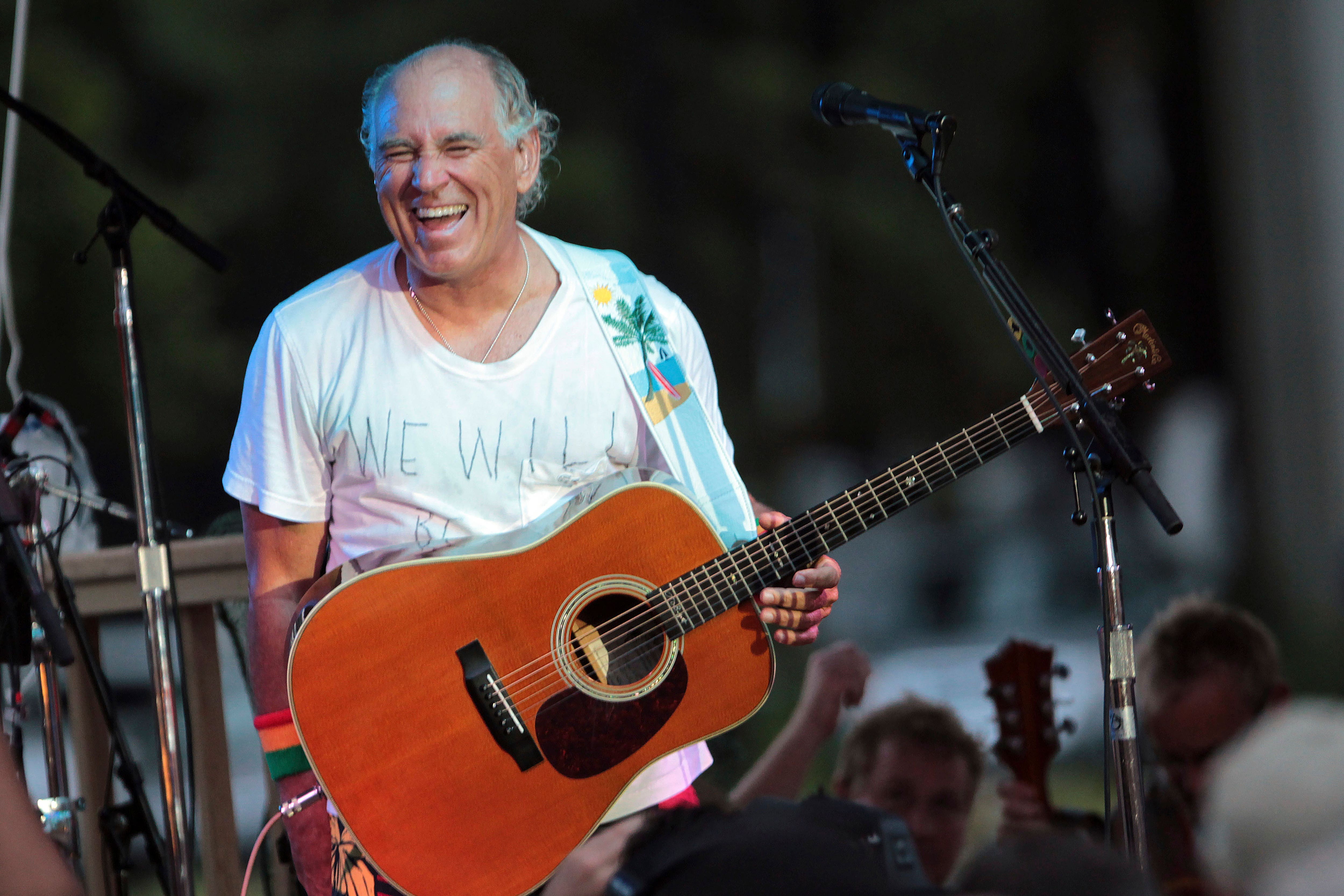 Jimmy Buffett has died aged 76. (AP Photo/Dave Martin)