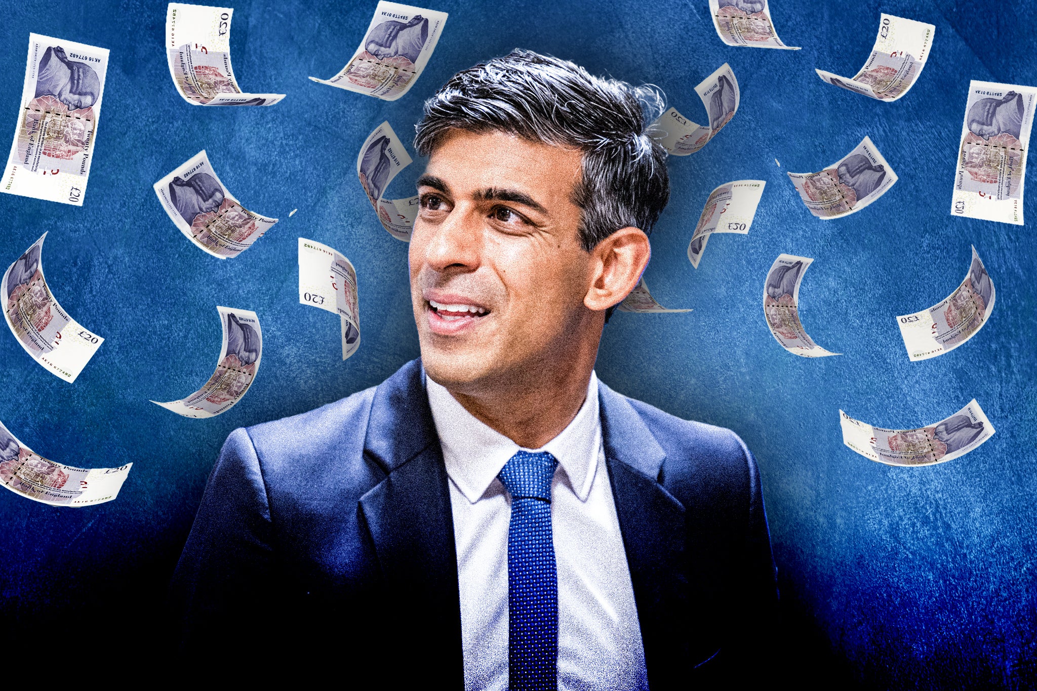 Rishi Sunak is increasingly relying on a dwindling pool of Tory donors