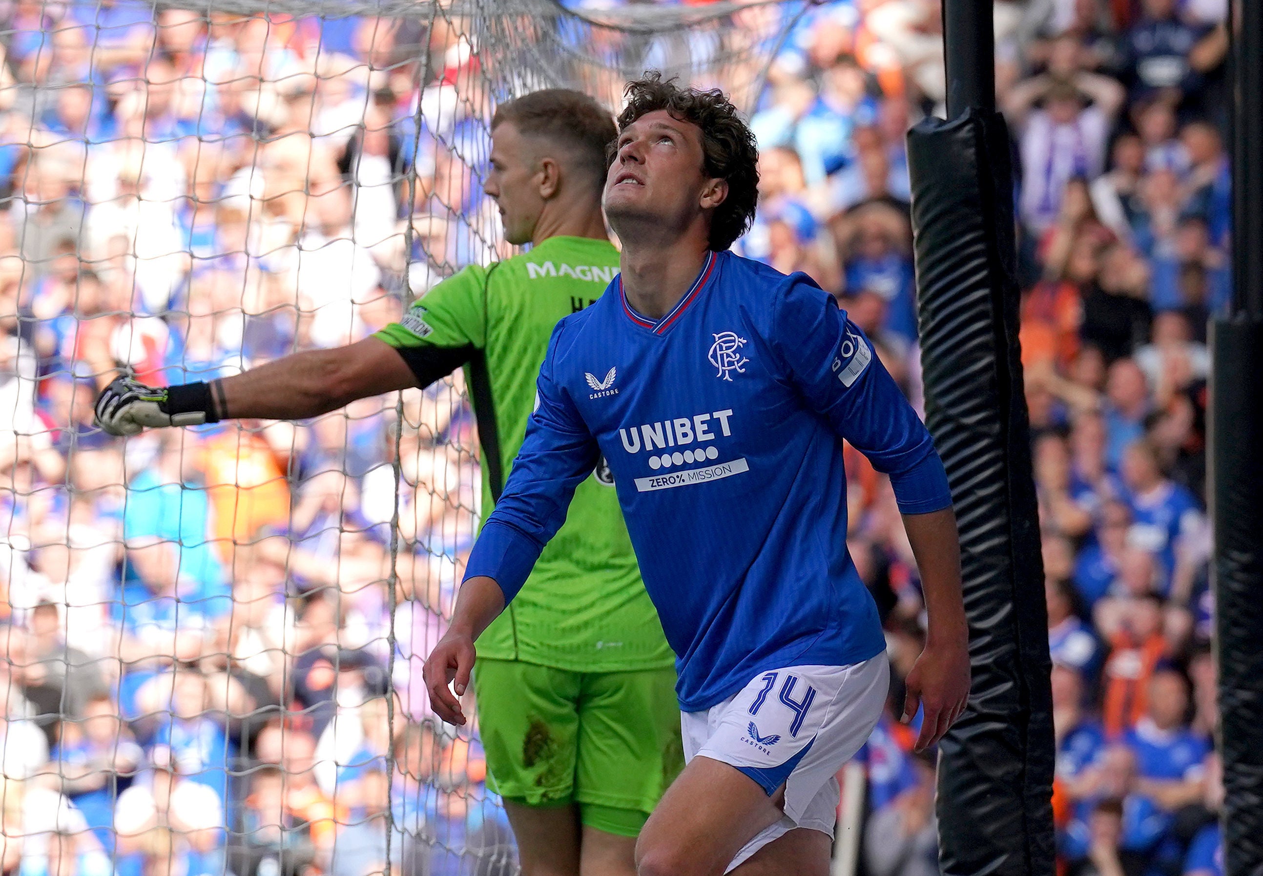 Rangers were left frustrated at Ibrox