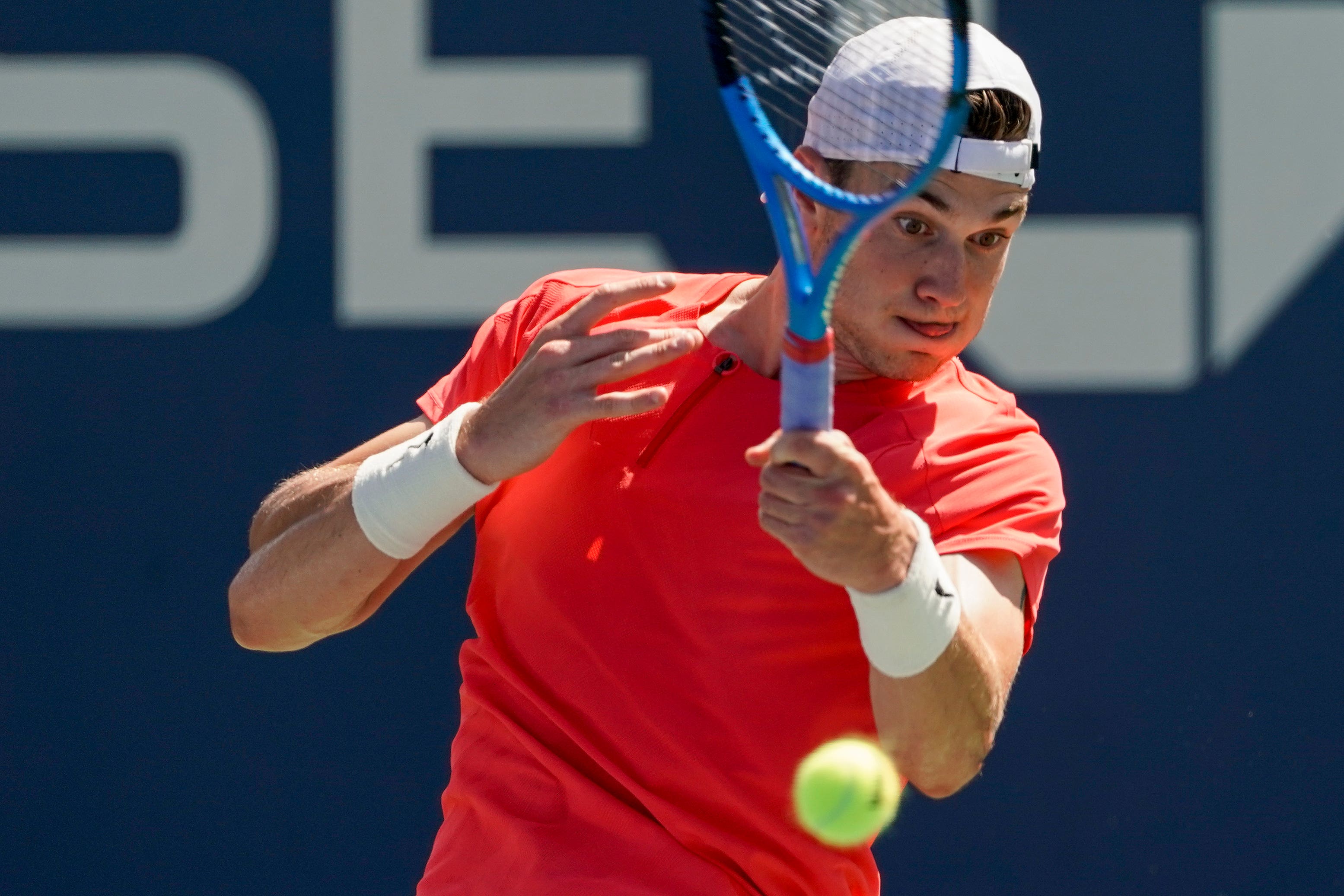 Jack Draper is through to the last 16 in New York (Eduardo Munoz Alvarez/AP)