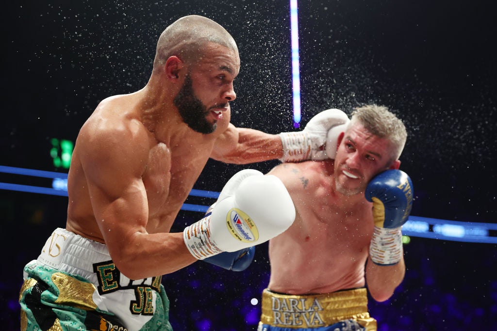 Eubank Jr avenged his stoppage loss to Liam Smith with a TKO win of his own