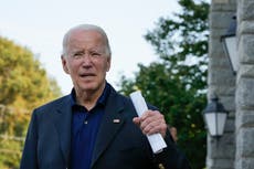 Biden campaign to launch ad blitz as NFL season kicks off