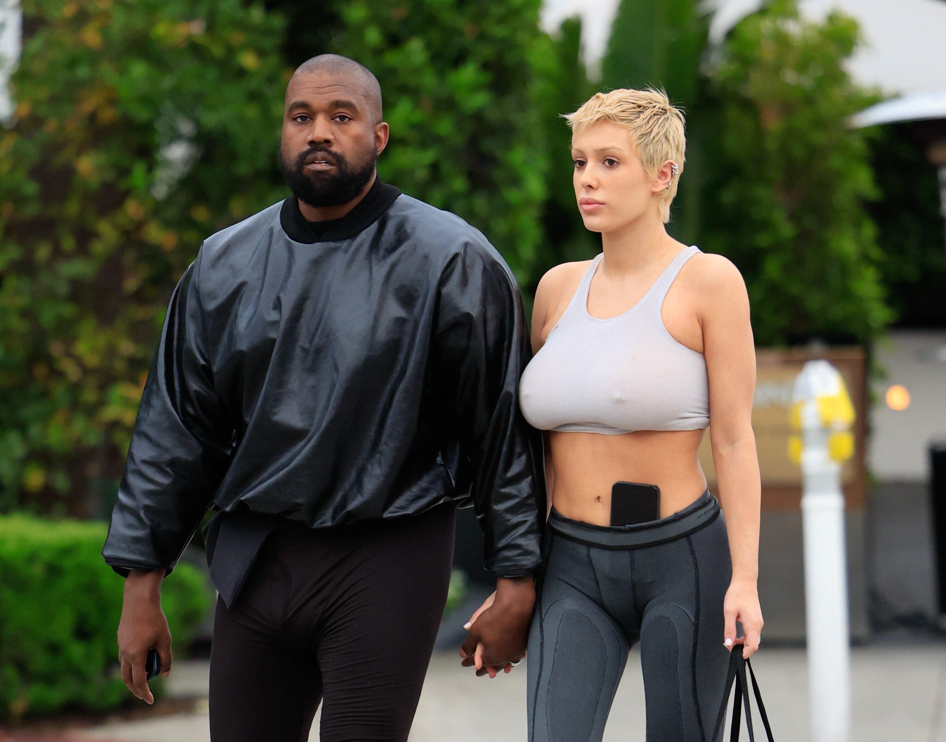 Kanye West and Bianca Censori in Los Angeles in May