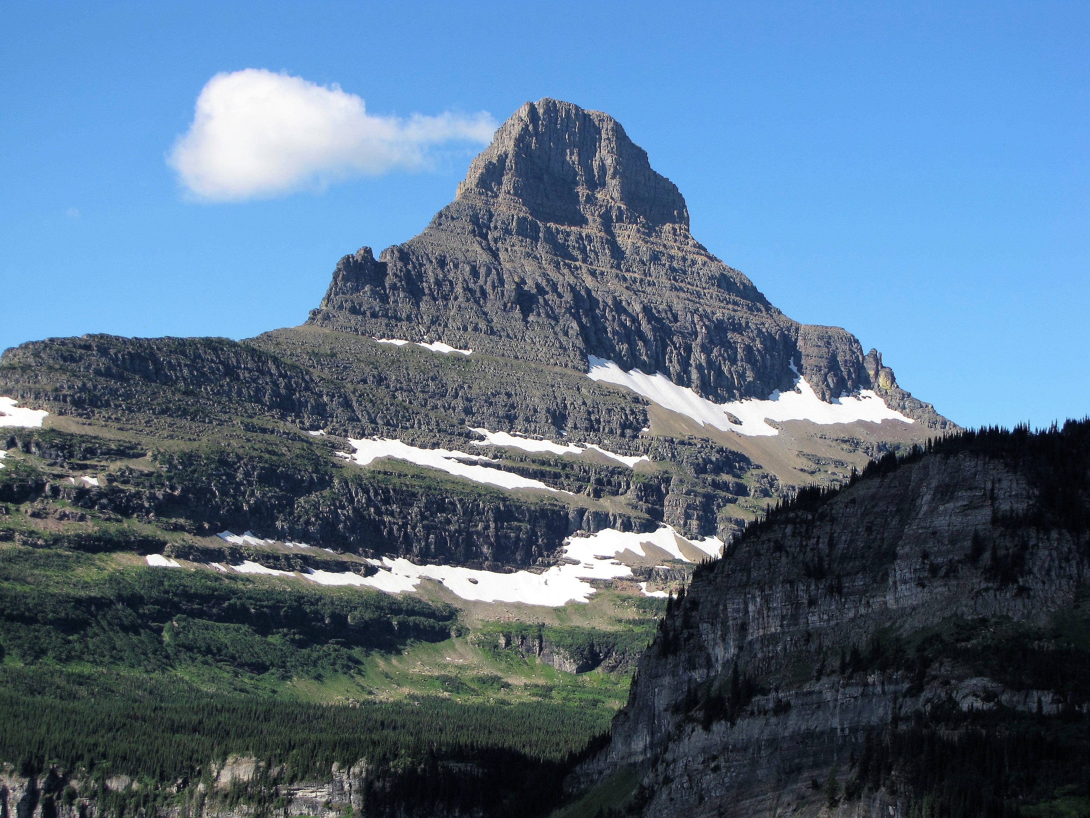 Reynolds Mountian, standing at 2,783m tall, was the mountain Mr Fuselier was due to climb