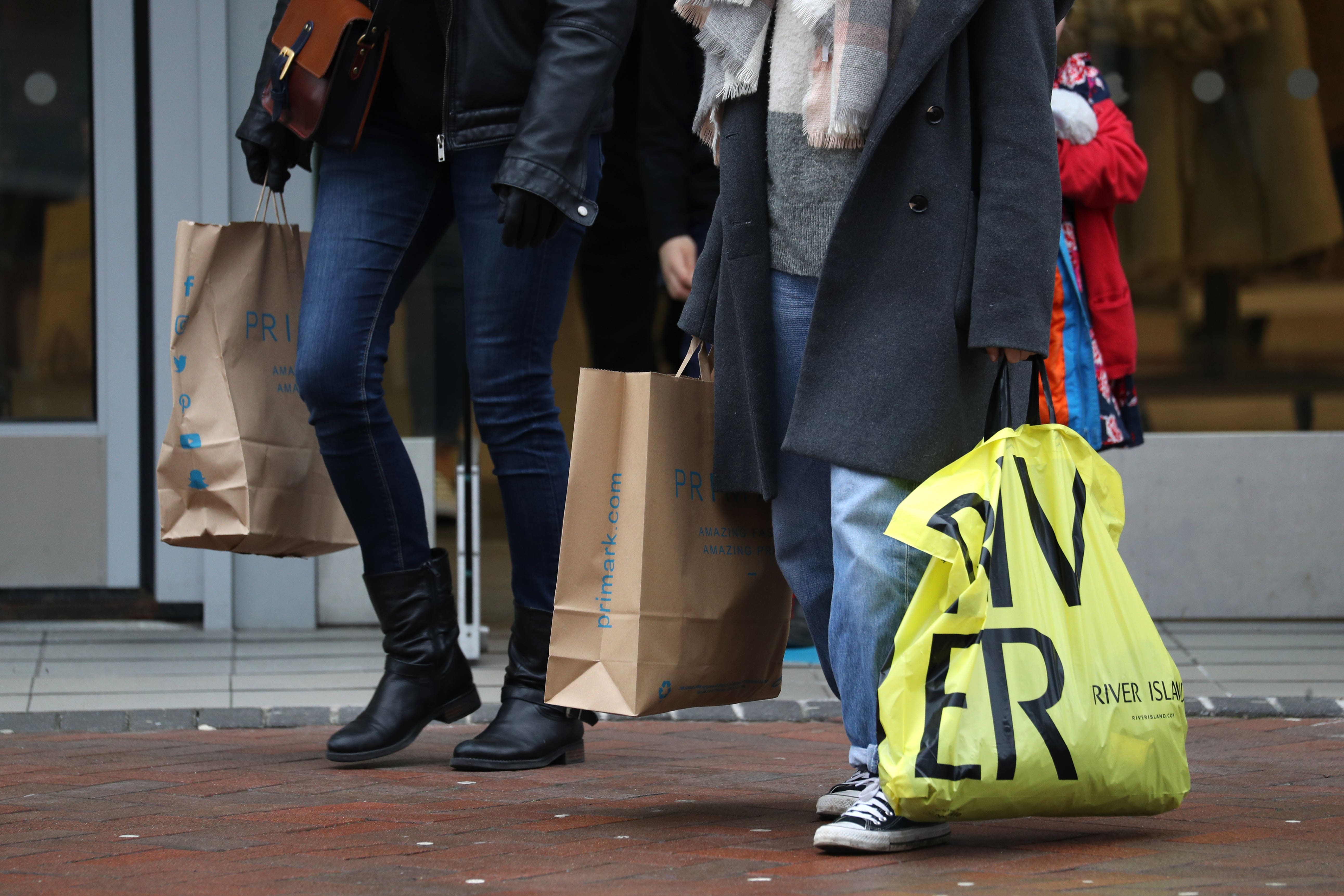 Rising consumer confidence boosted retail sales in August as slowing inflation offered some hope for the all-important Christmas season (Andrew Matthews/PA)