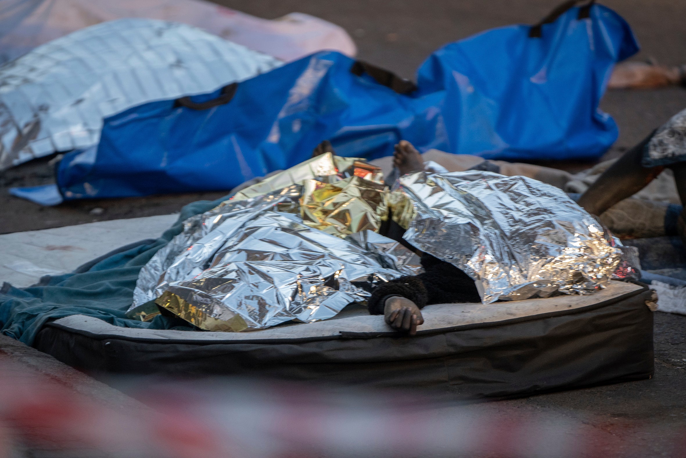 APTOPIX South Africa Fire