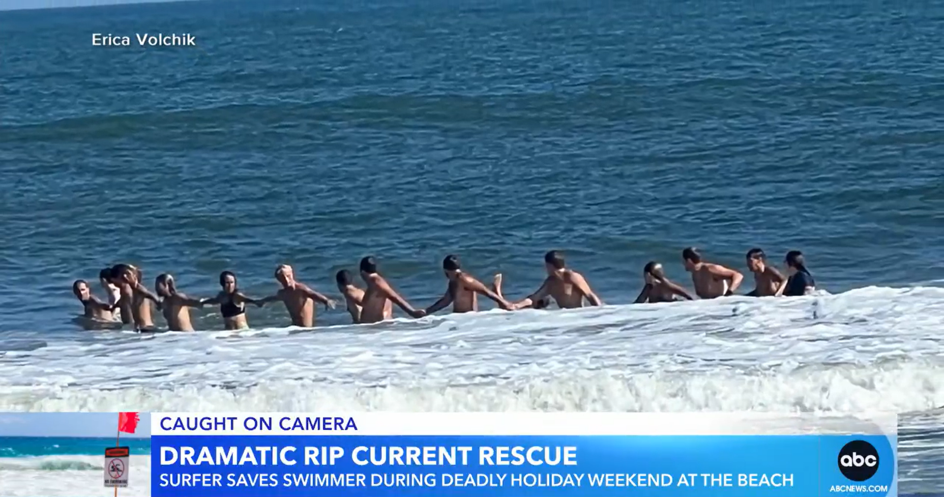 Three people died in the rip currents over Labour Day weekend