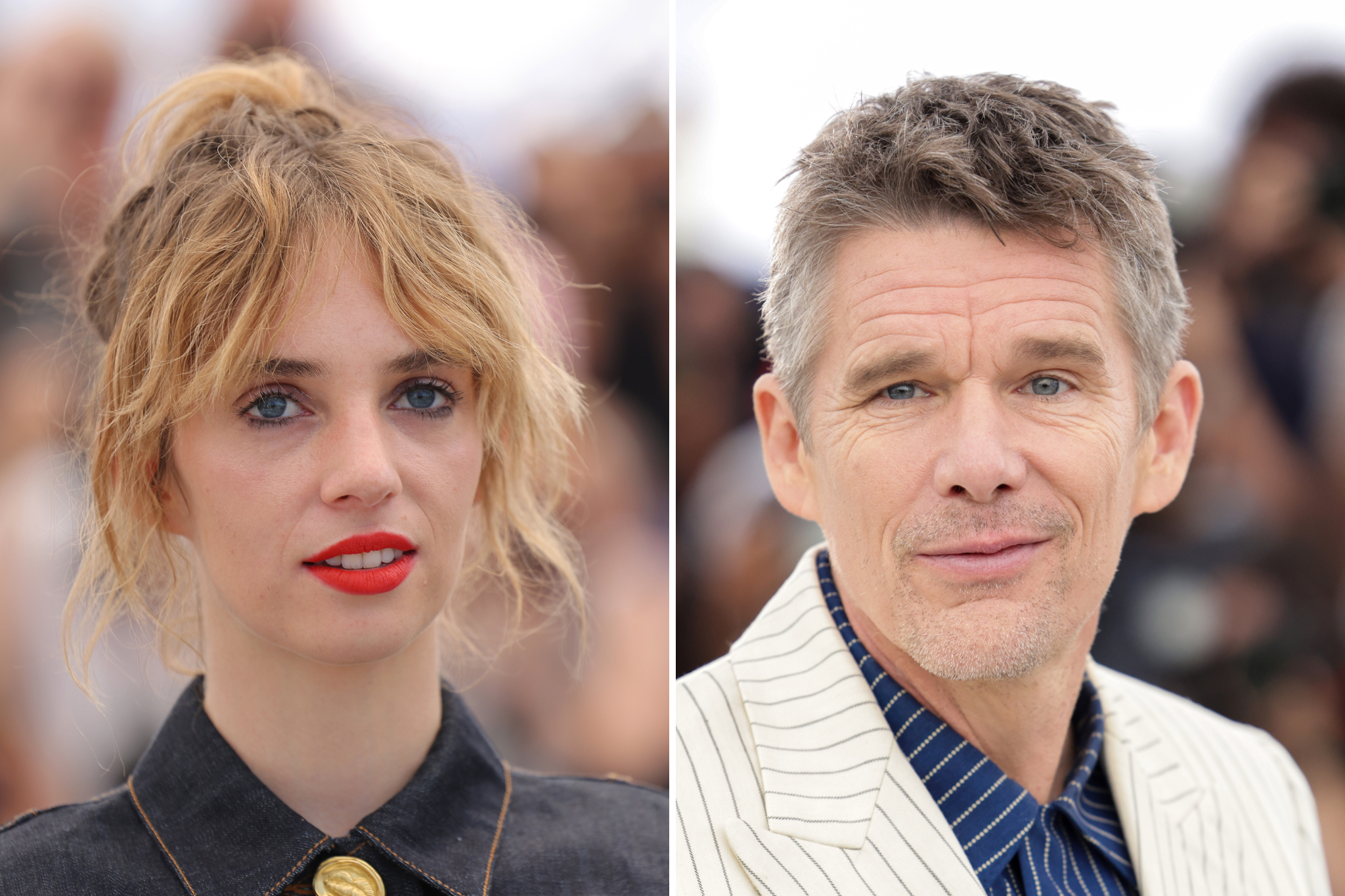 Maya and Ethan Hawke