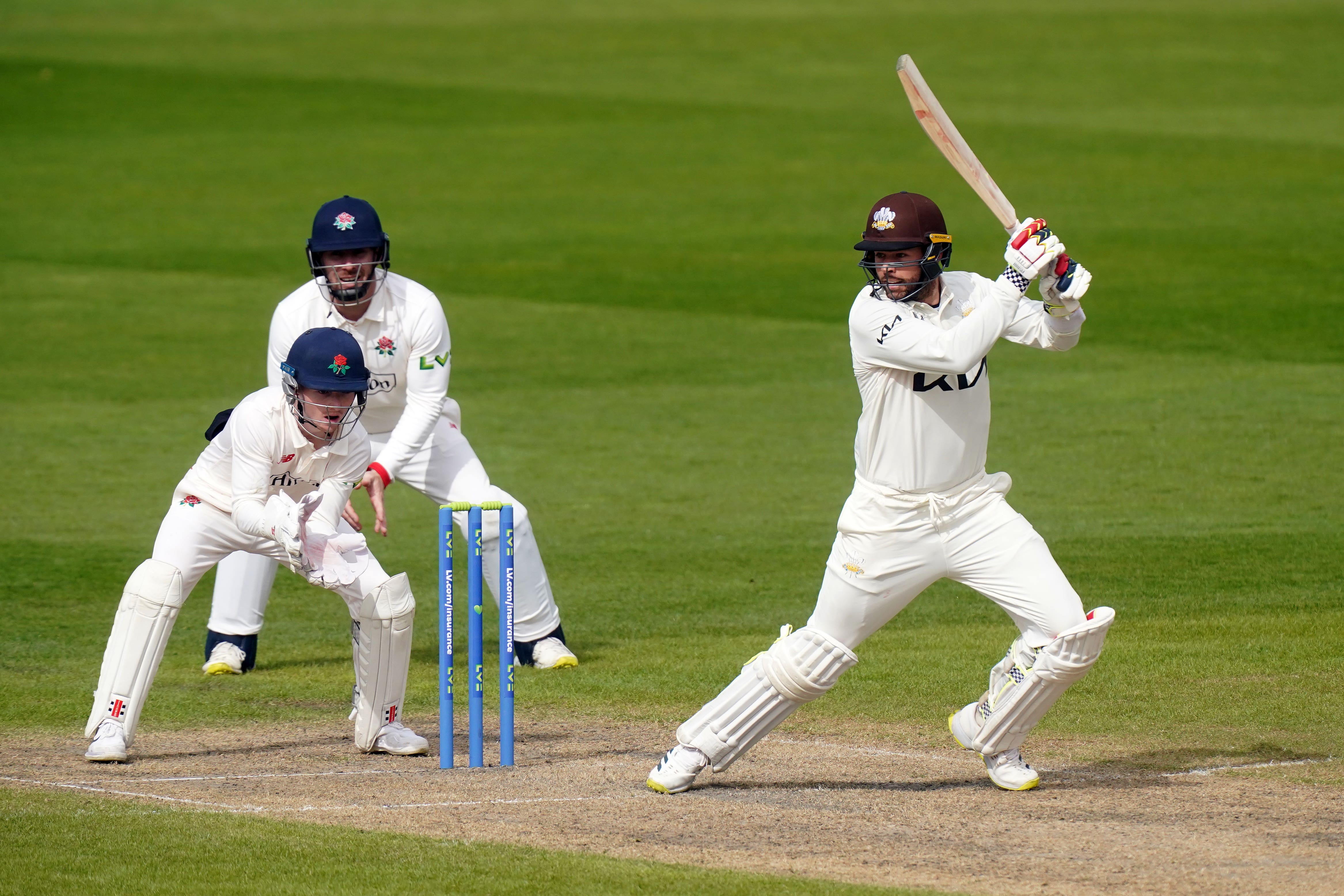 Surrey took one step closer to making it successive County Championship Division One titles (Mike Egerton/PA)