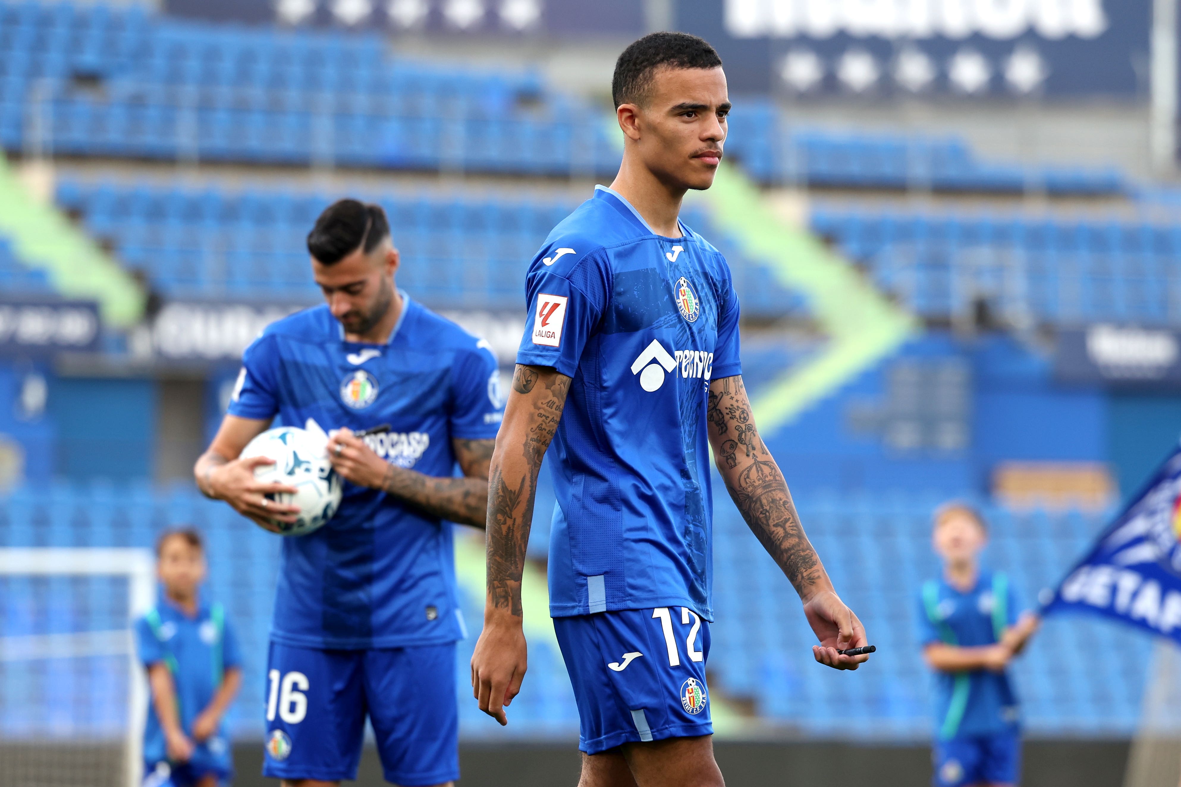 Mason Greenwood unveiled at Getafe