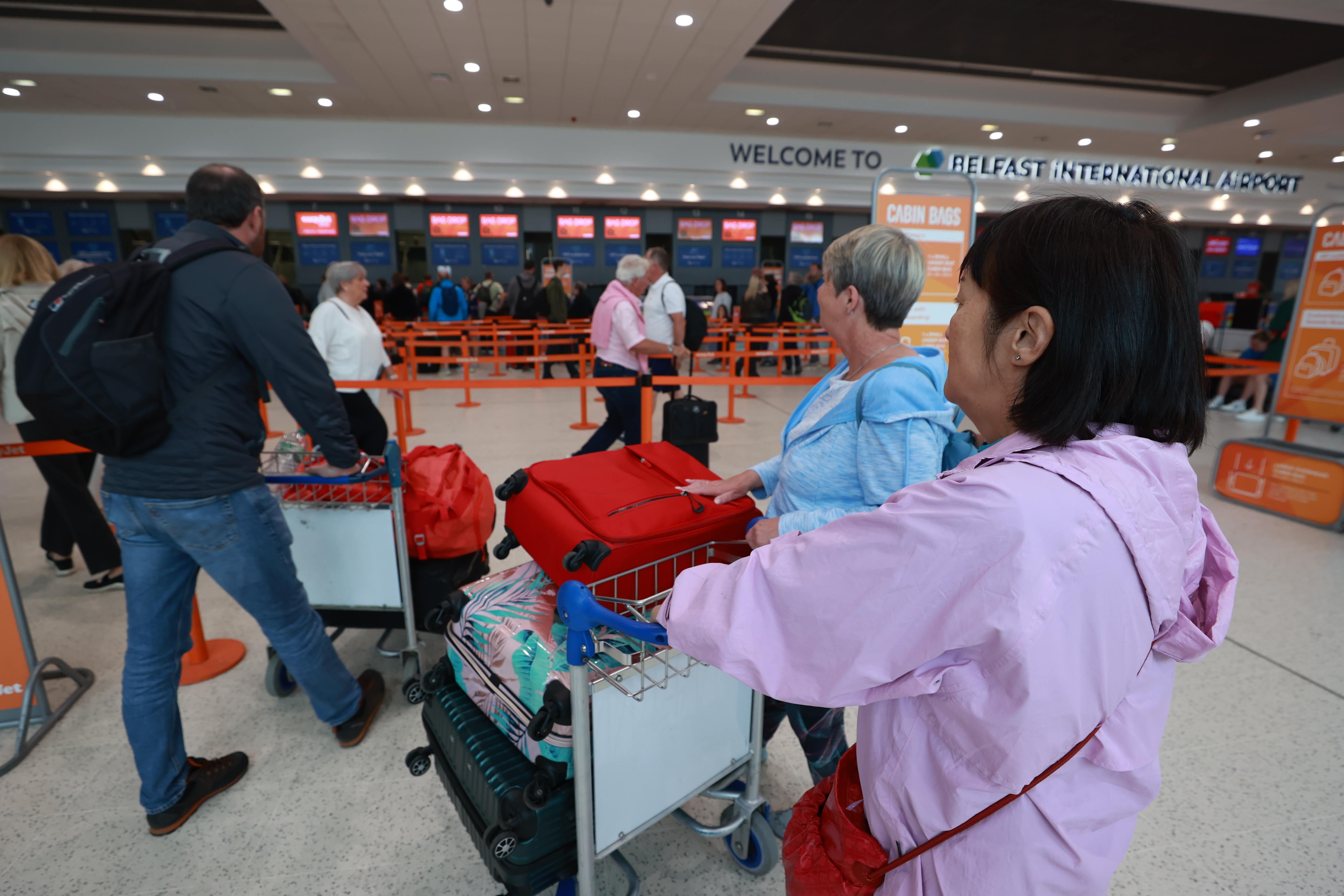 The technical glitch which caused widespread disruption to flights last week was a “one in 15 million” occurrence, an air traffic control boss said (Liam McBurney/PA)