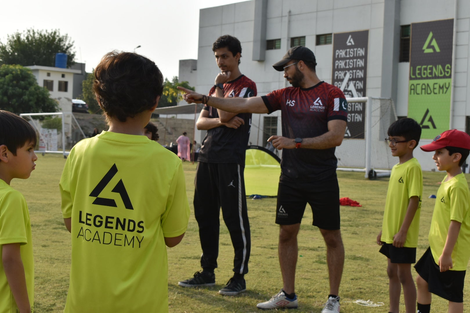 The Legends Academy in Pakistan teaches over 300 children