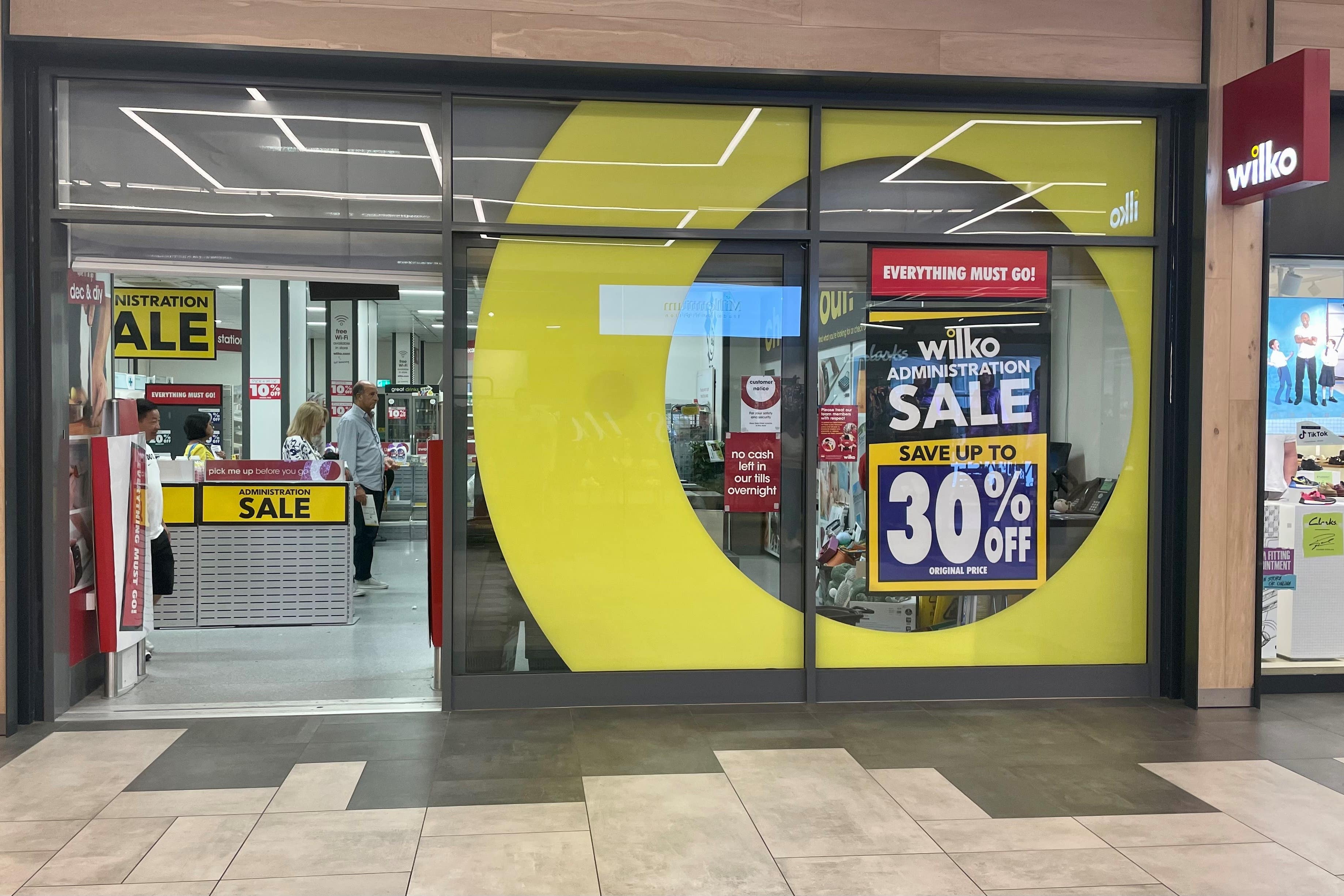 Wilko customers say they will miss the store when it closes (Jonathan Brady/PA)