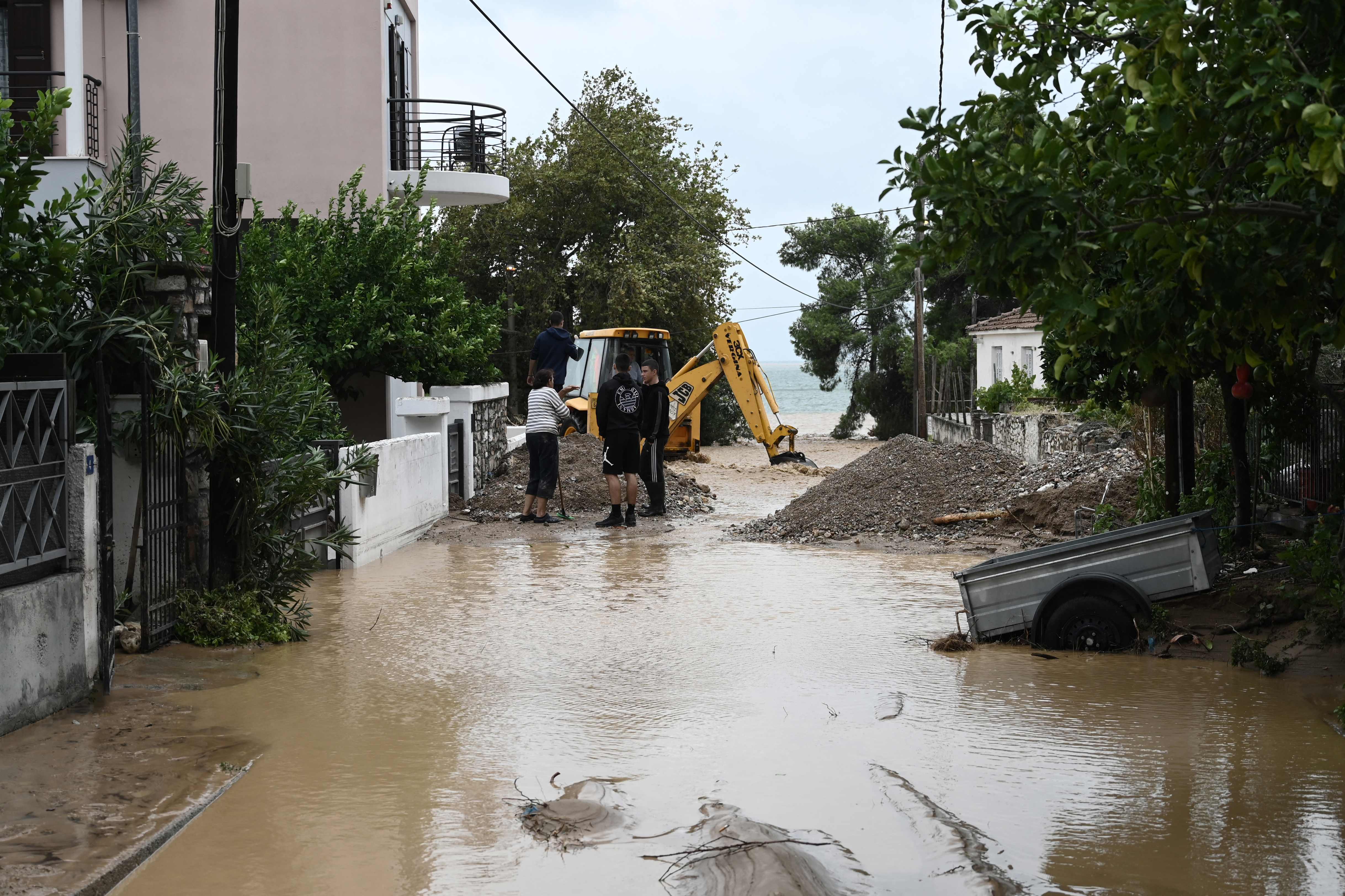 Greeks have been pointed in the direction of emergency services