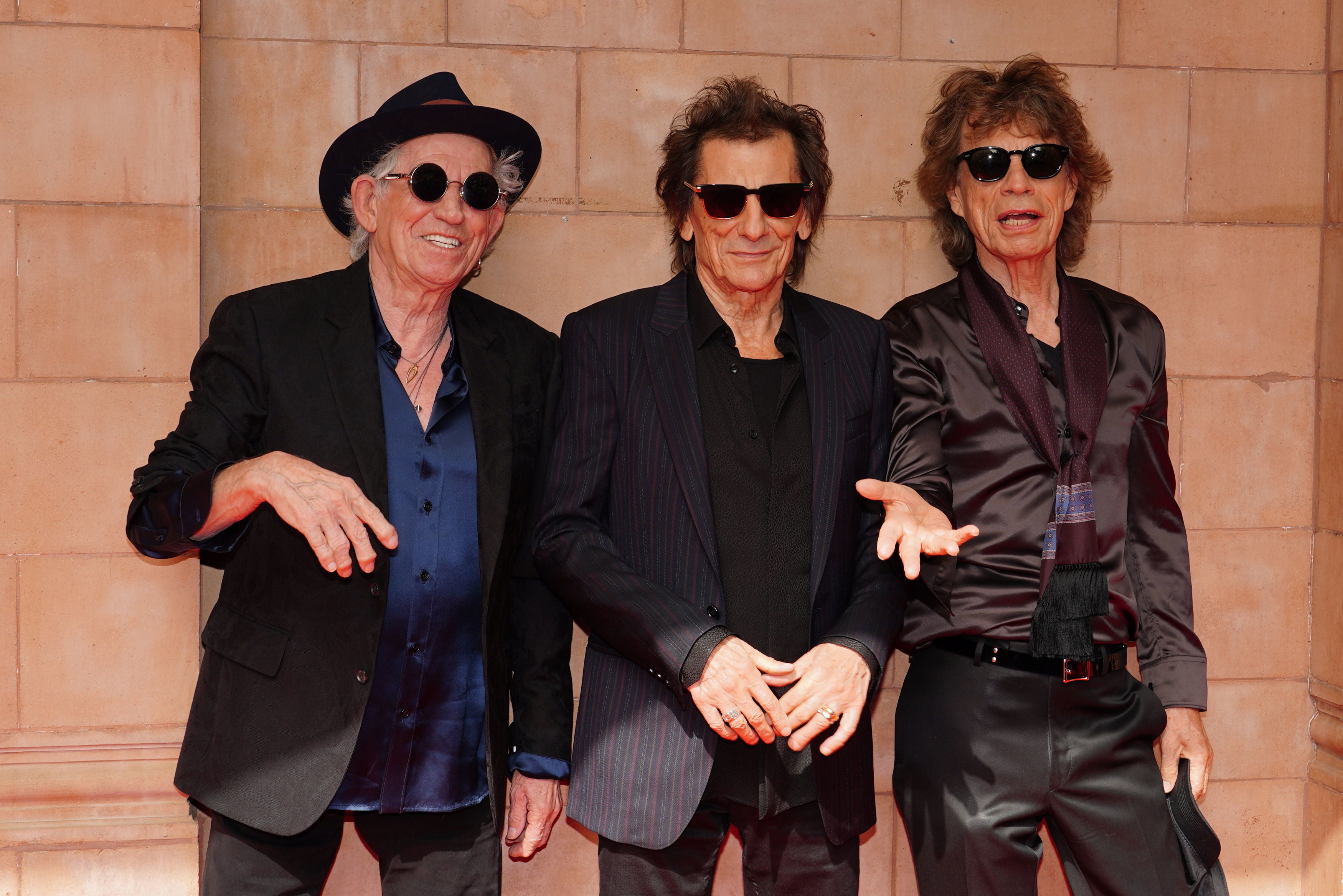 Keith Richards (left) and Mick Jagger (right) had matching fortunes of £440m each