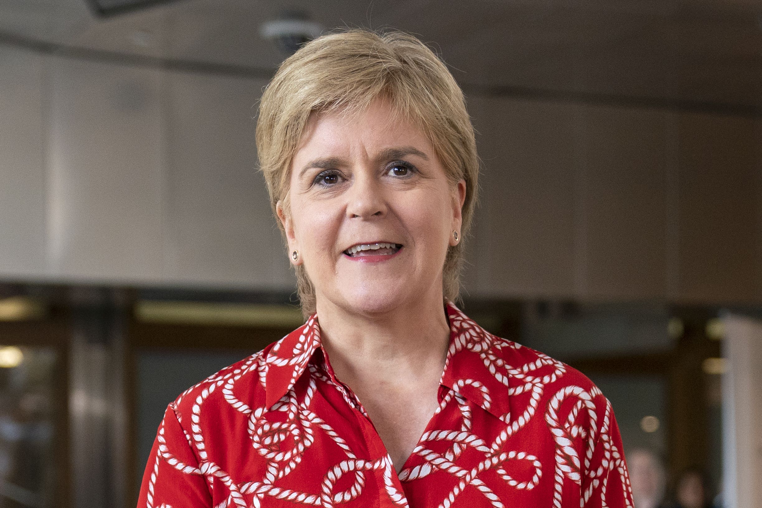 Former first minister Nicola Sturgeon has addressed Holyrood for the first time since leaving Bute House (Jane Barlow/PA)