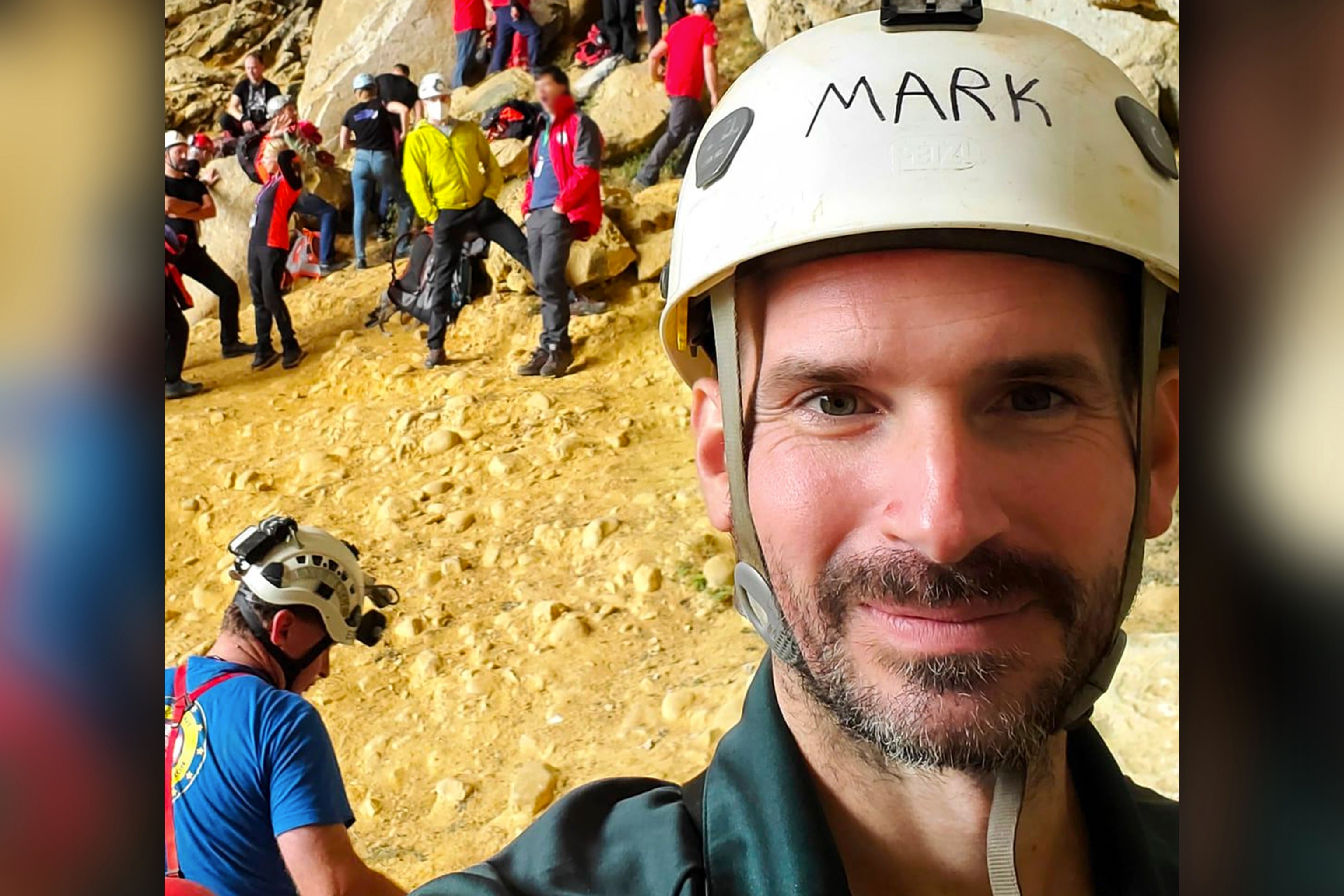 Mark Dickey, who fell ill during an international expedition exploring the Morca cave in the south of Turkey