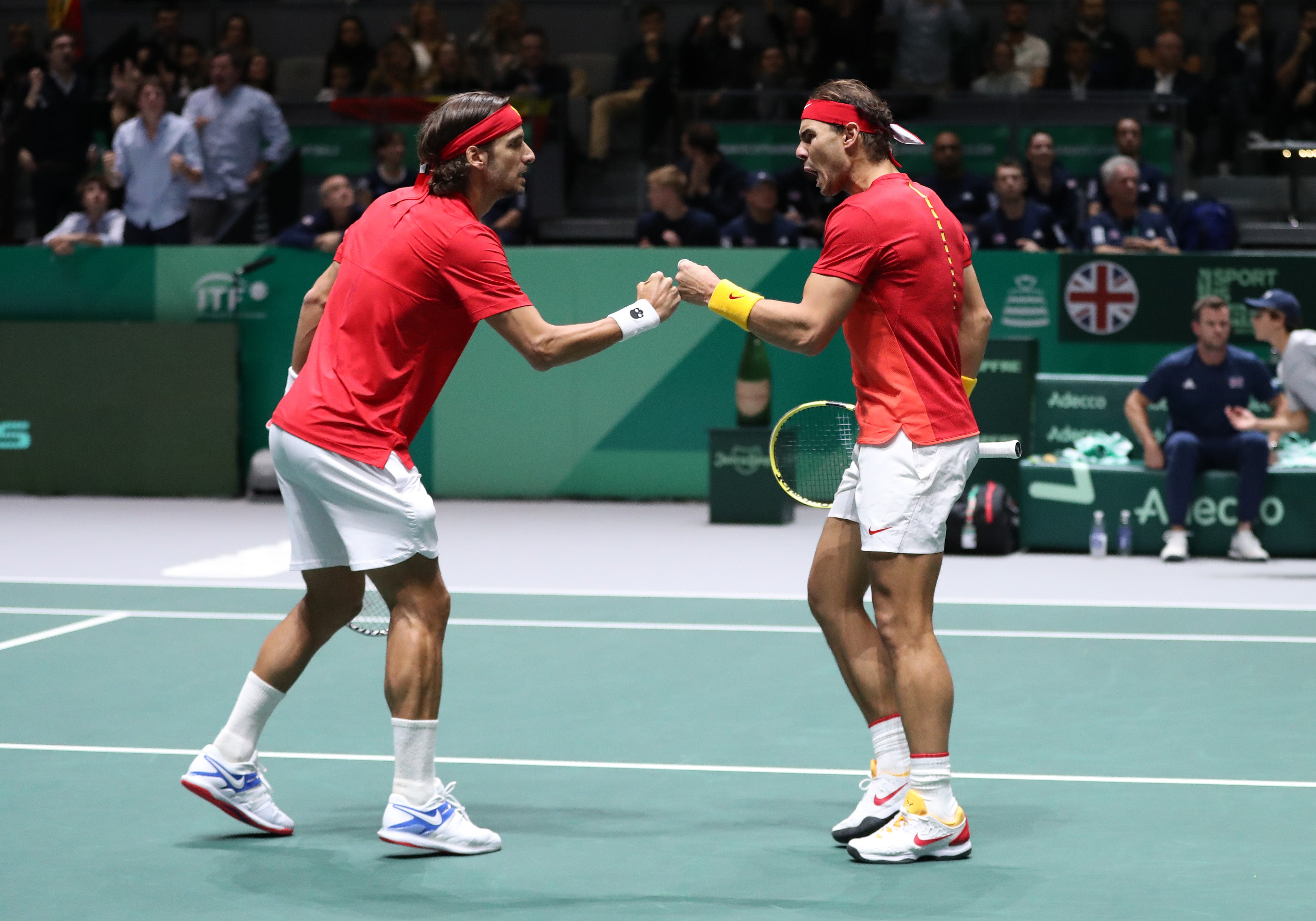 Lopez has won the Davis Cup alongside Nadal