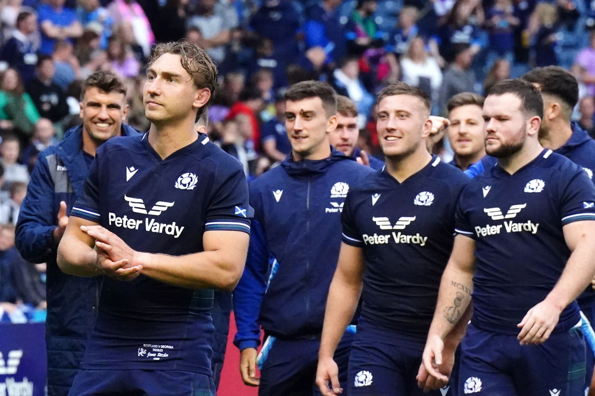 Scotland are renowned for their fast-paced rugby (Jane Barlow/PA)