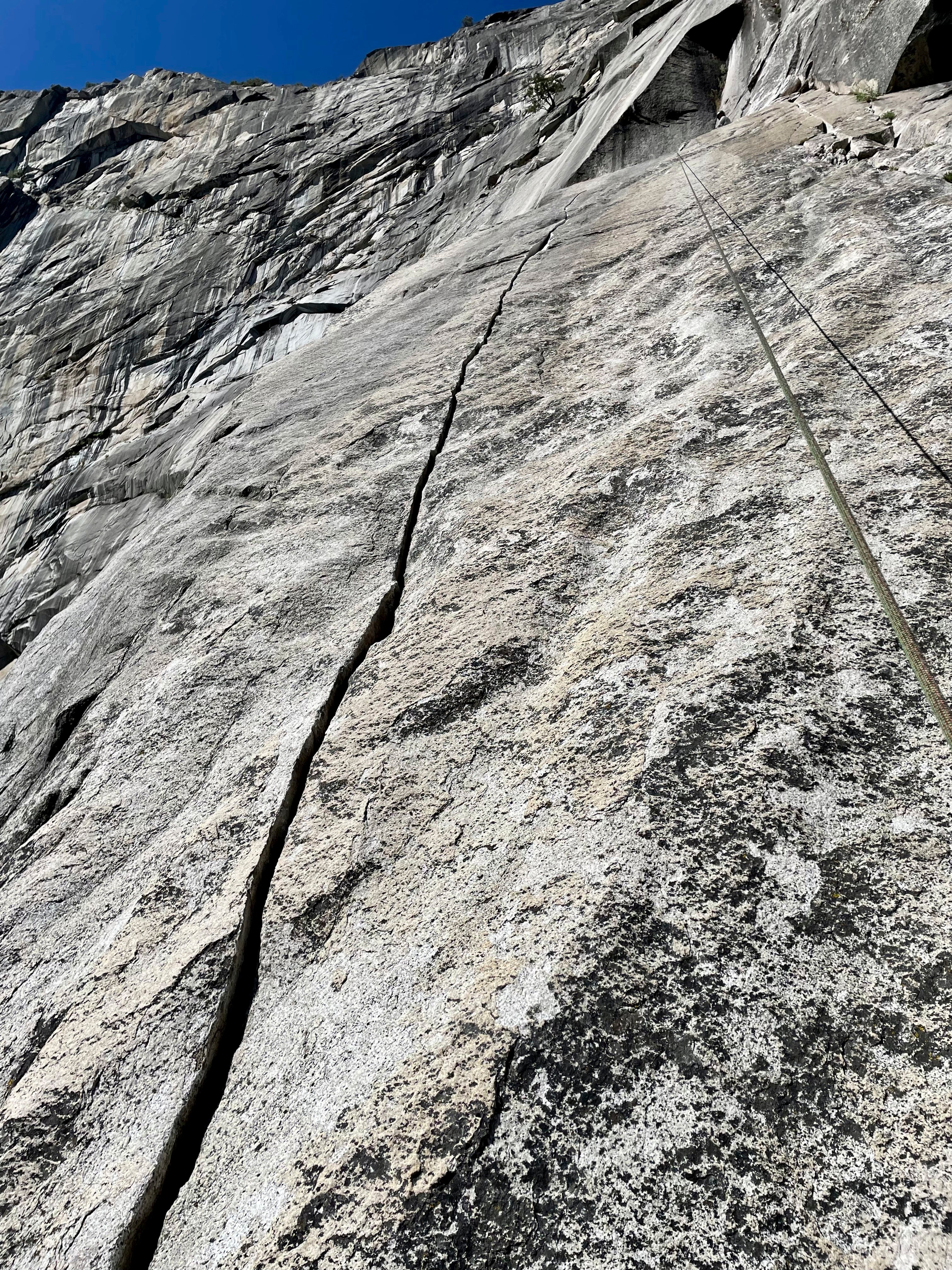 Yosemite Cracking Cliff