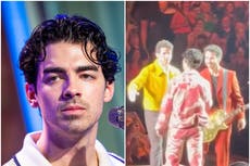 Jonas Brothers share ‘emotional’ support for Joe Jonas in first show since Sophie Turner divorce news
