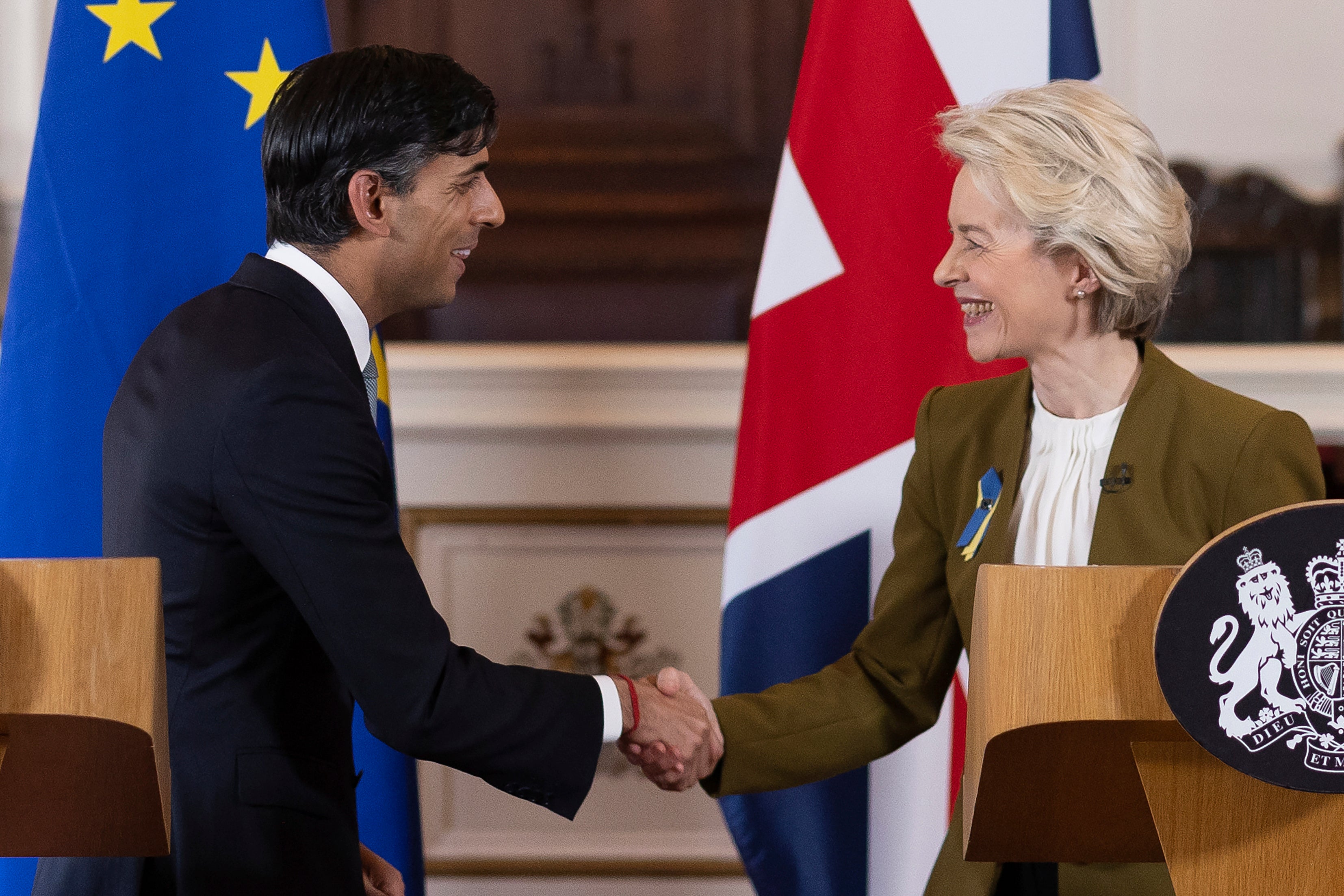 Rishi Sunak and European Commission president Ursula von der Leyen met this week to confirm the deal