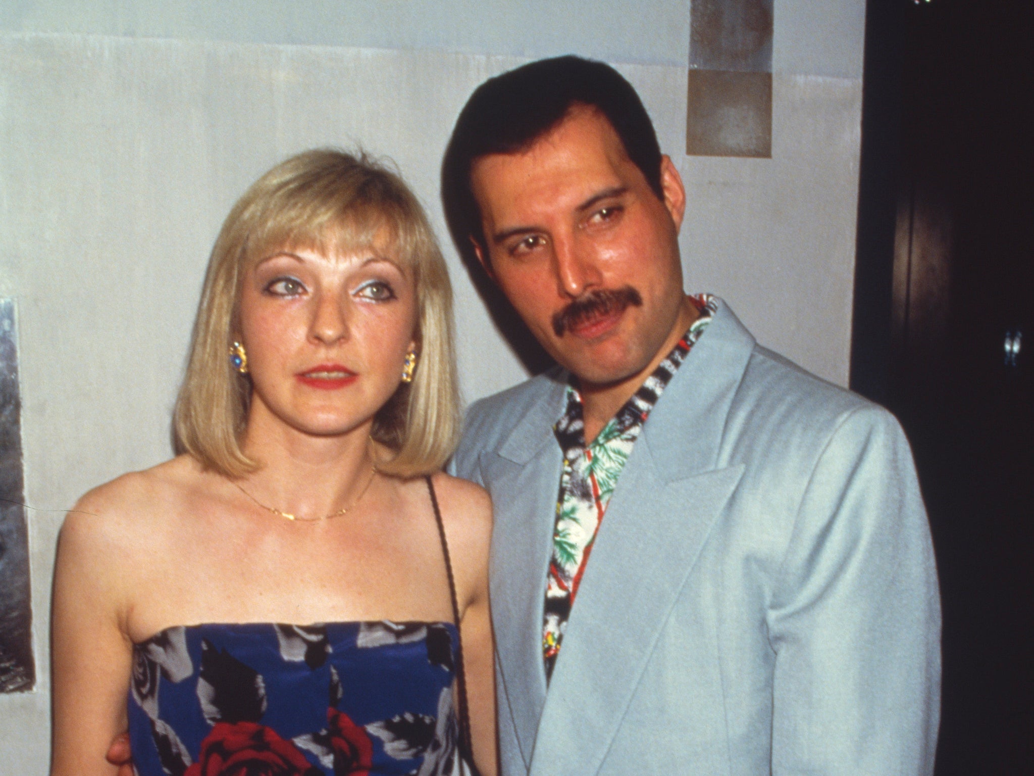 Mercury with his girlfriend Mary Austin