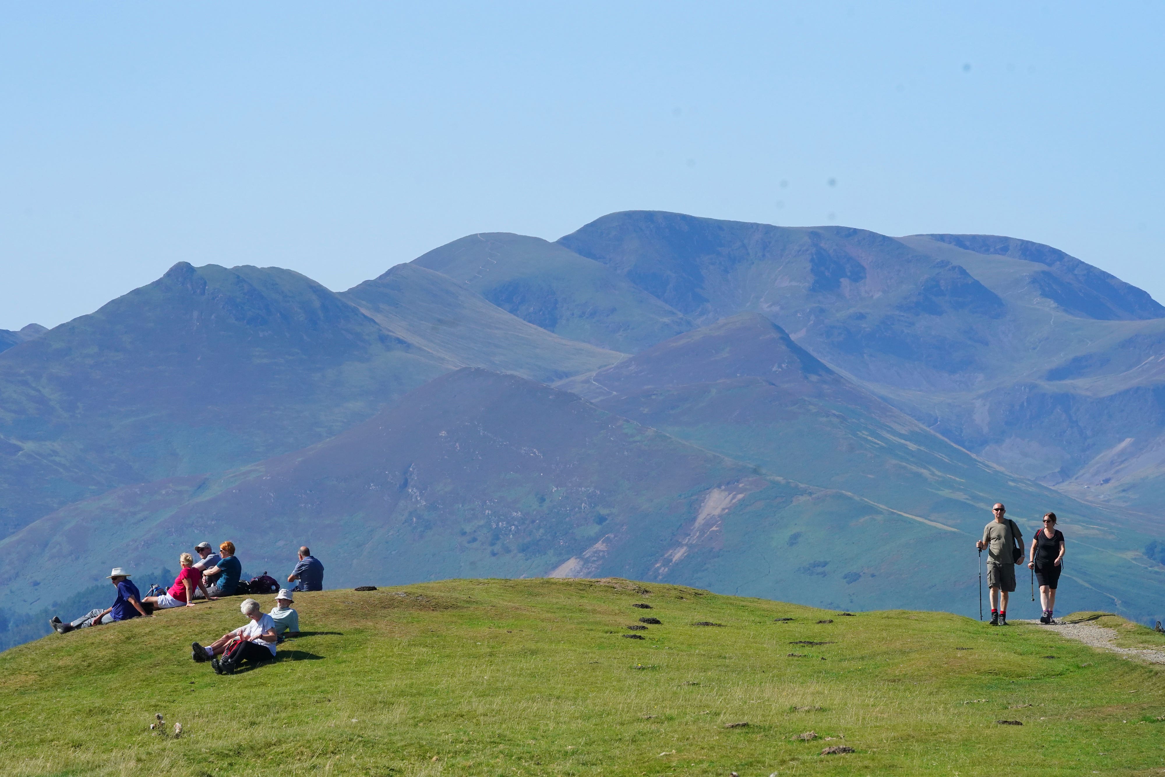 A right to roam law would allow walkers to wander off the beaten path legally in most of England (Owen Humphreys/PA)