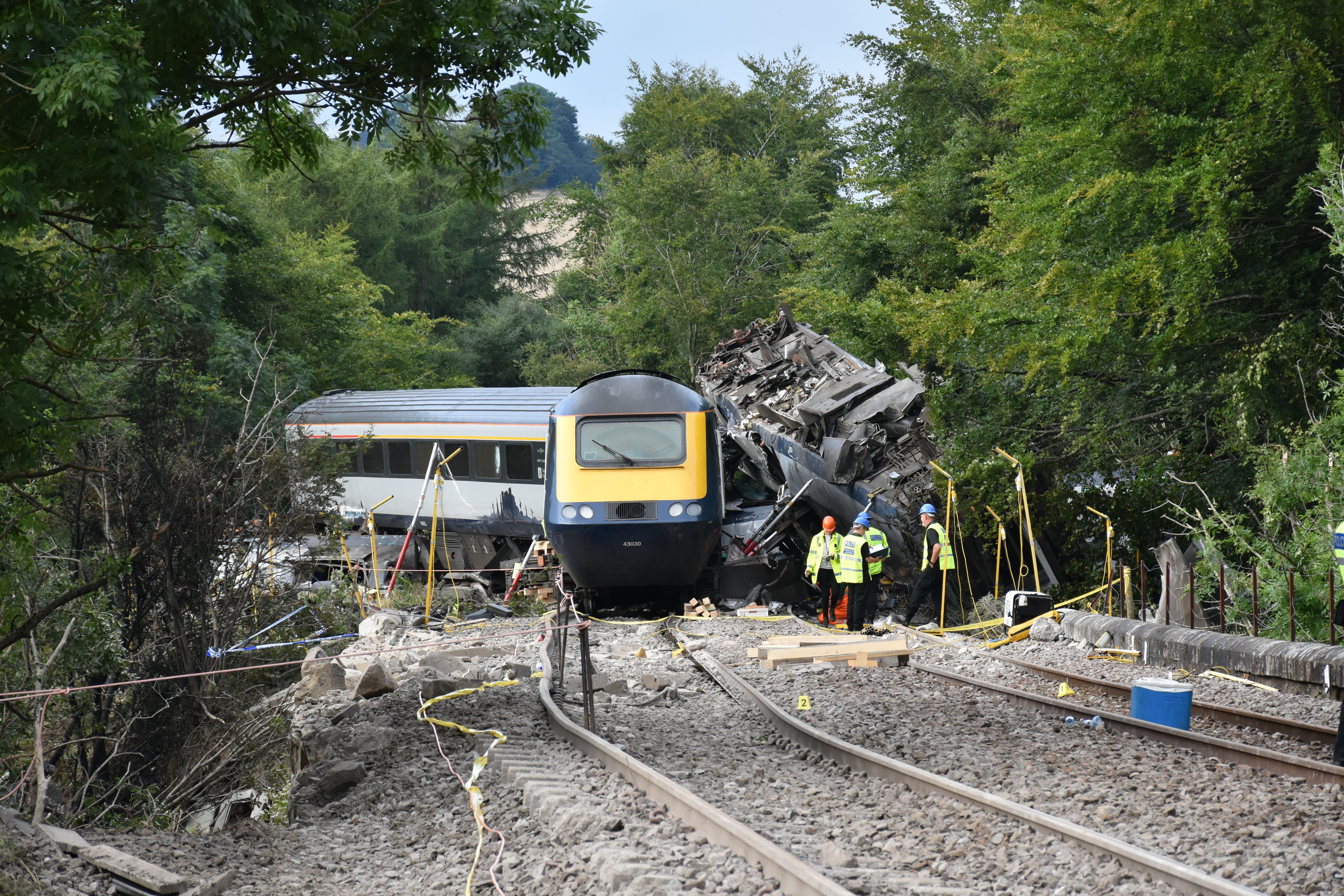 Three people died in the crash in August 2020 (PA)