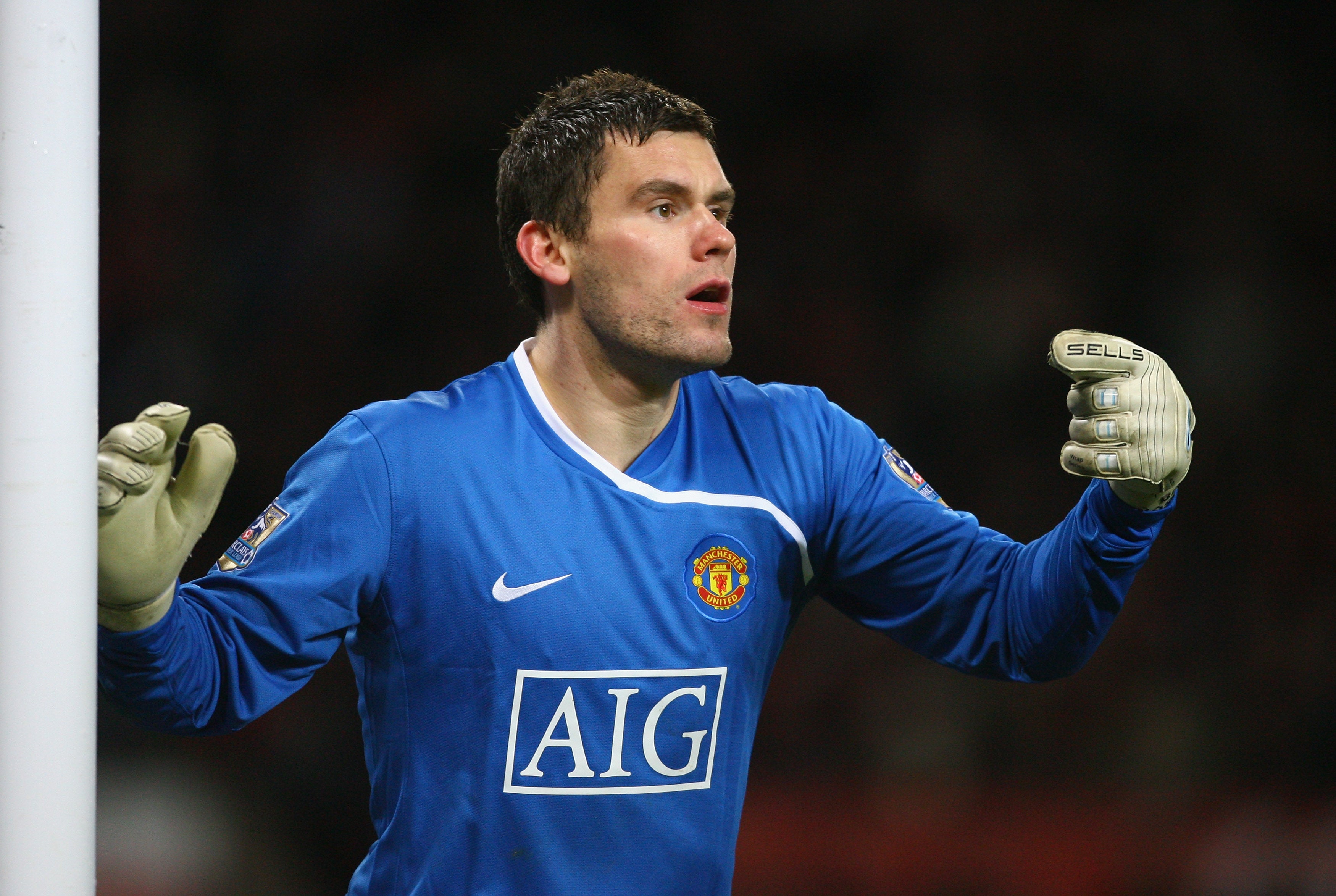 The English keeper spent five years with Manchester United