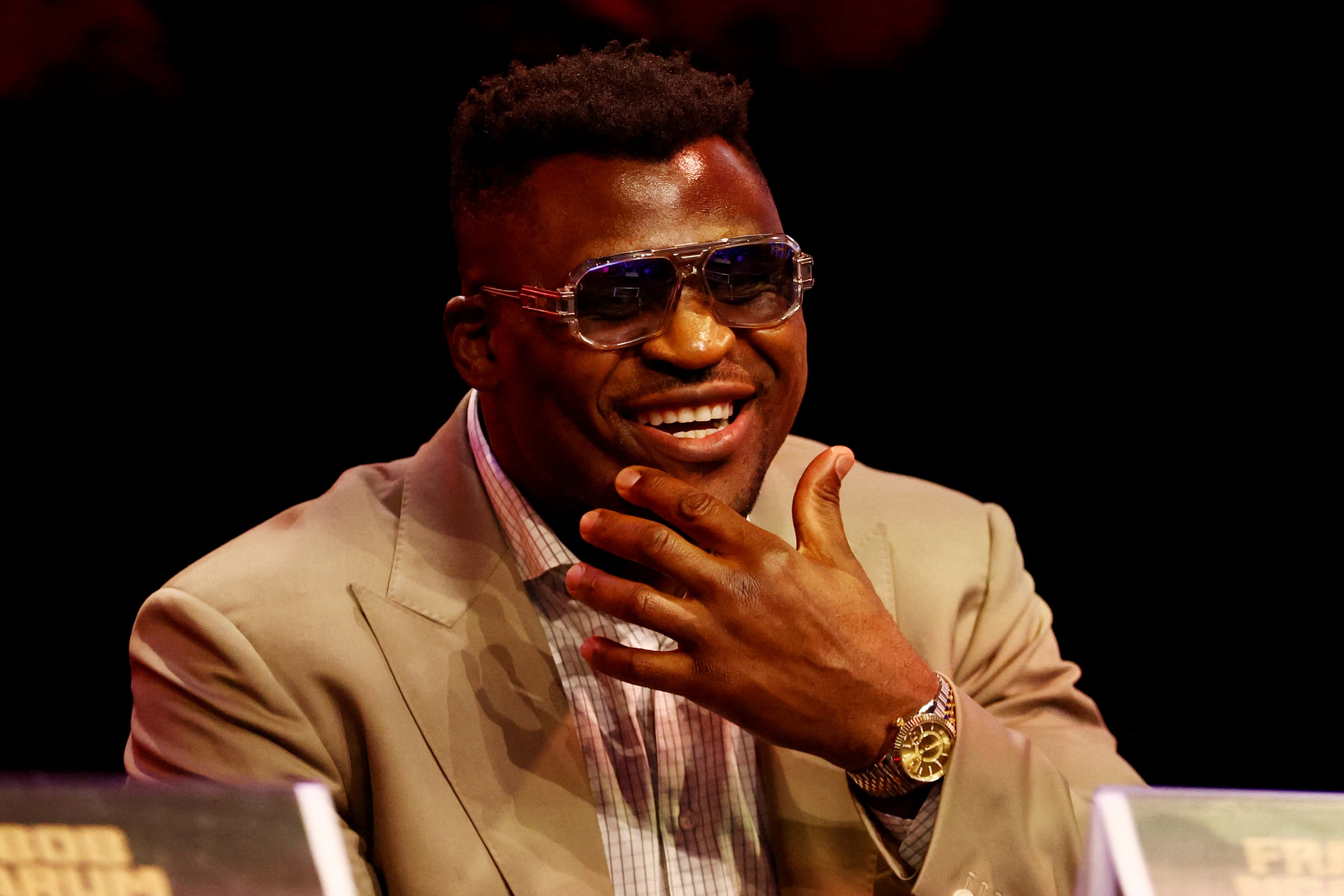 Ngannou has a habit of knocking out opponents in the first round, often in the first minute