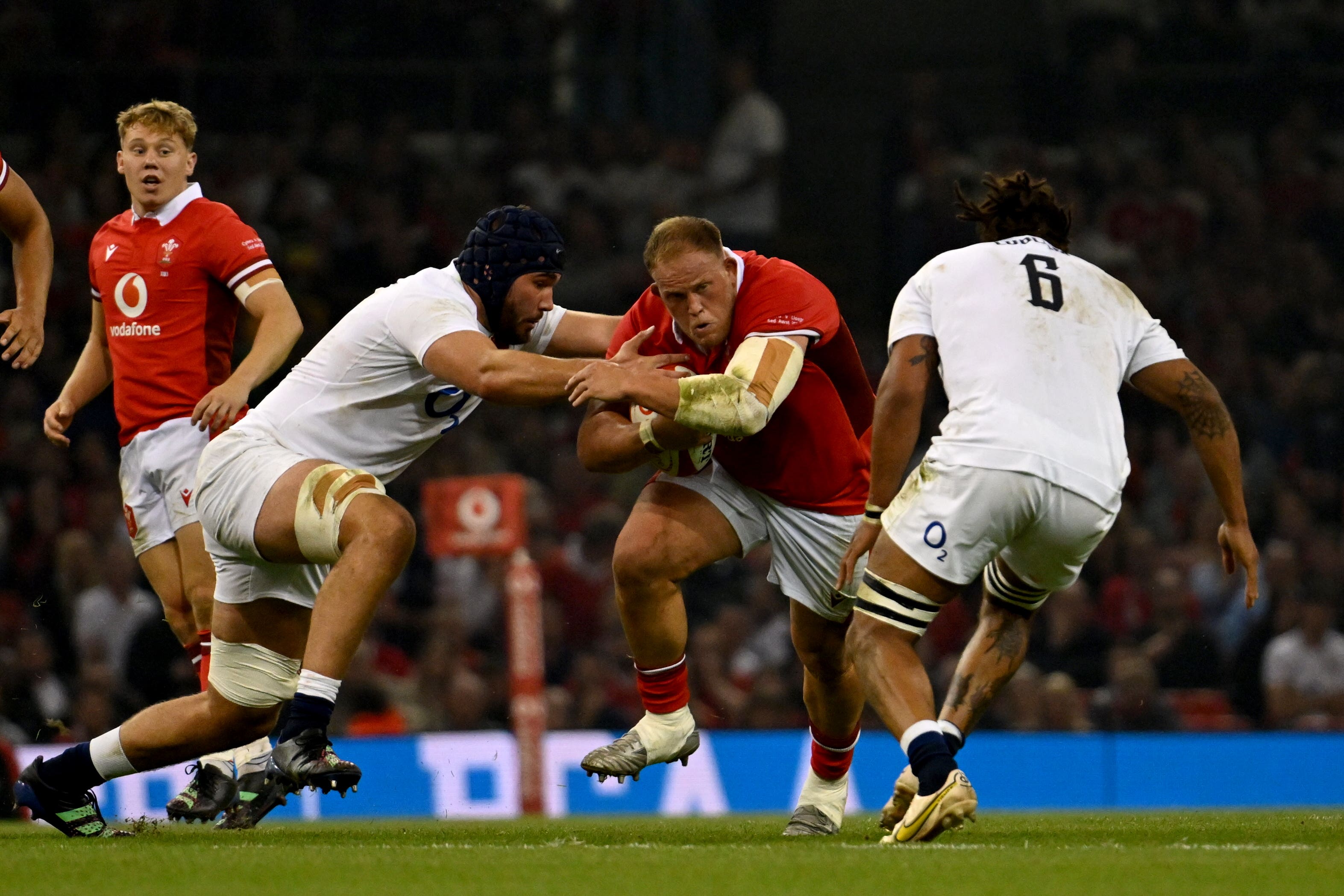 Wales prop Corey Domachowski has been selected for a first World Cup (Simon Galloway/PA)