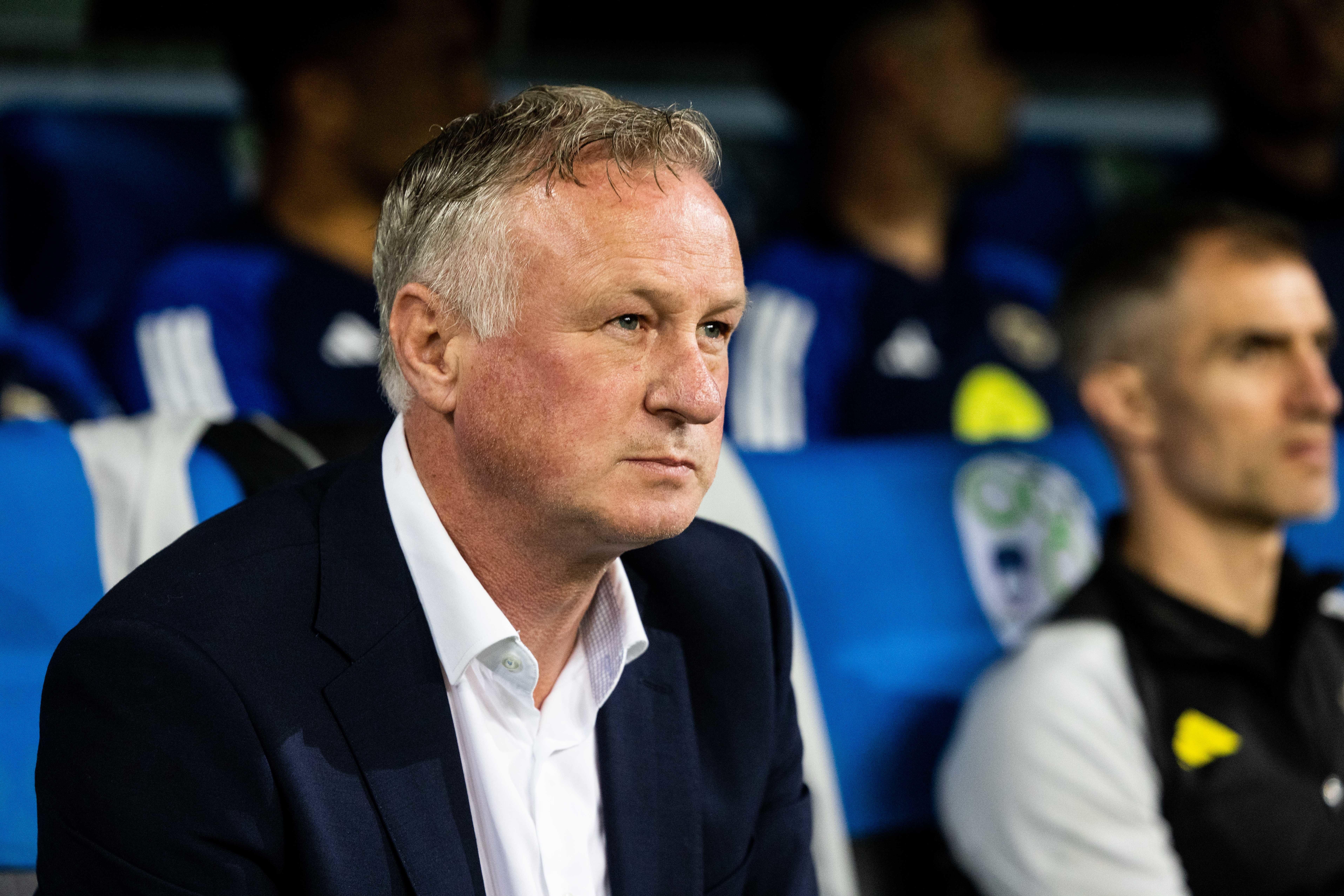 Michael O’Neill bemoaned Northern Ireland’s defending (PA)