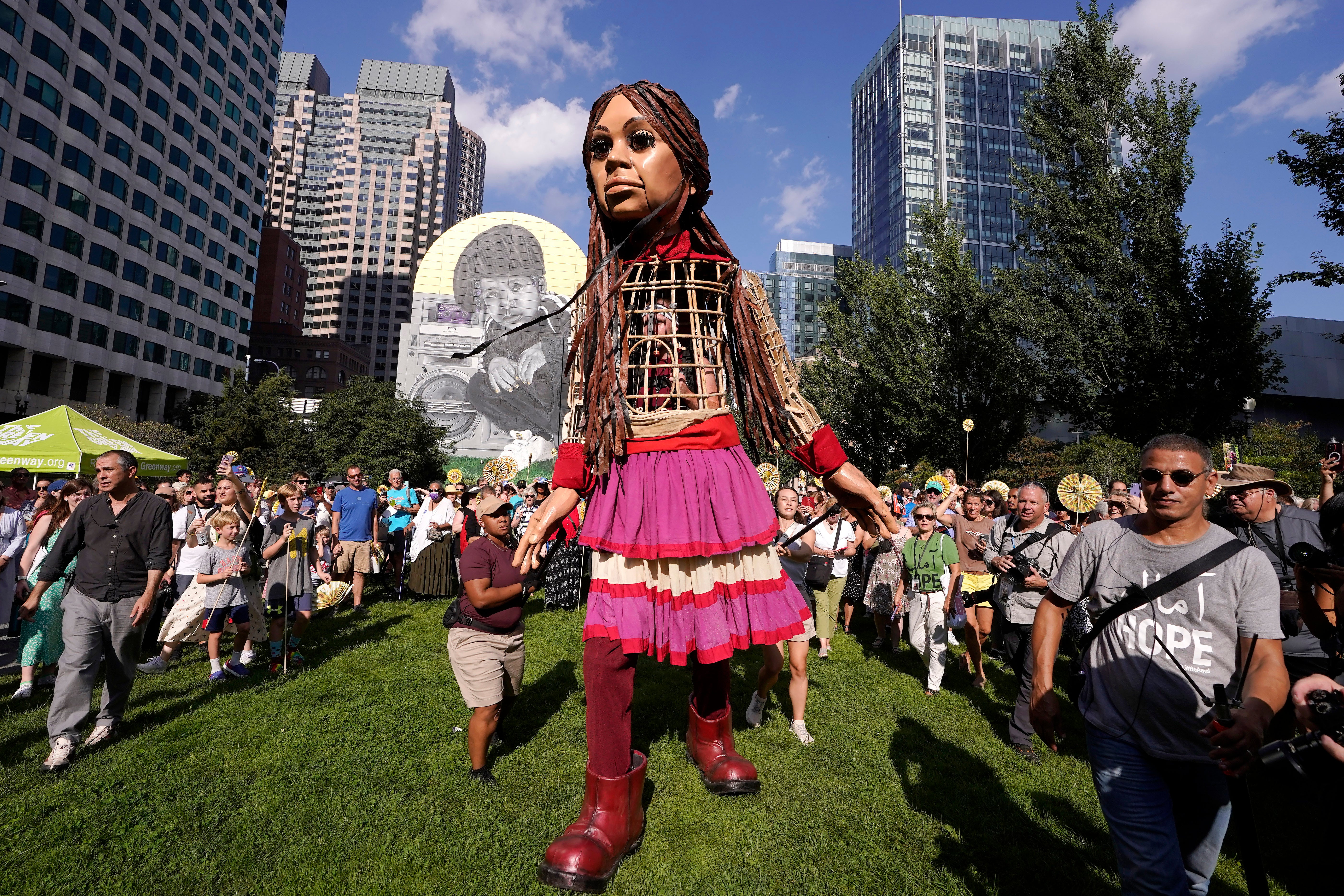 Theater Puppet Little Amal