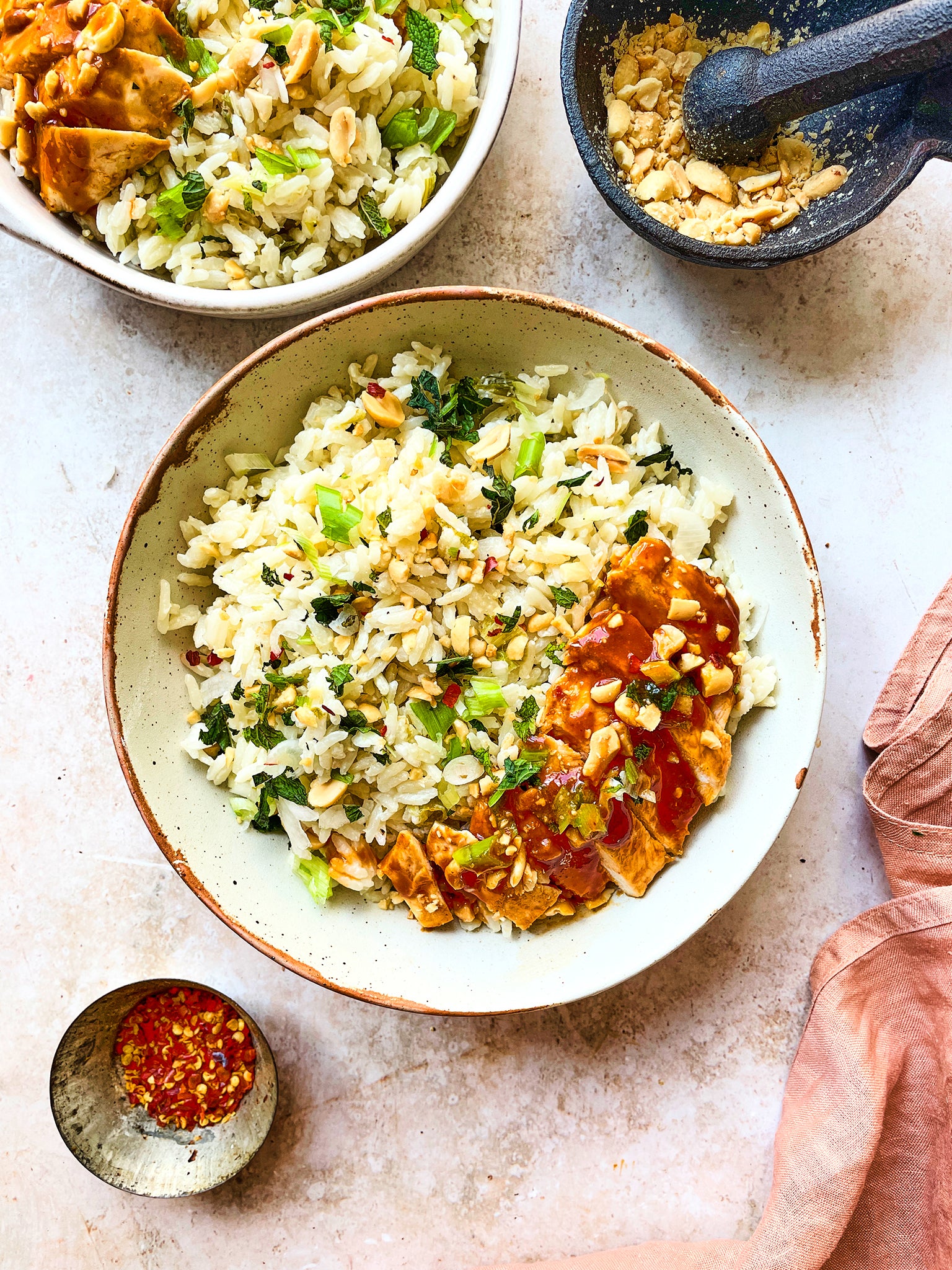 This sticky rice bowl is ready in just 30 minutes