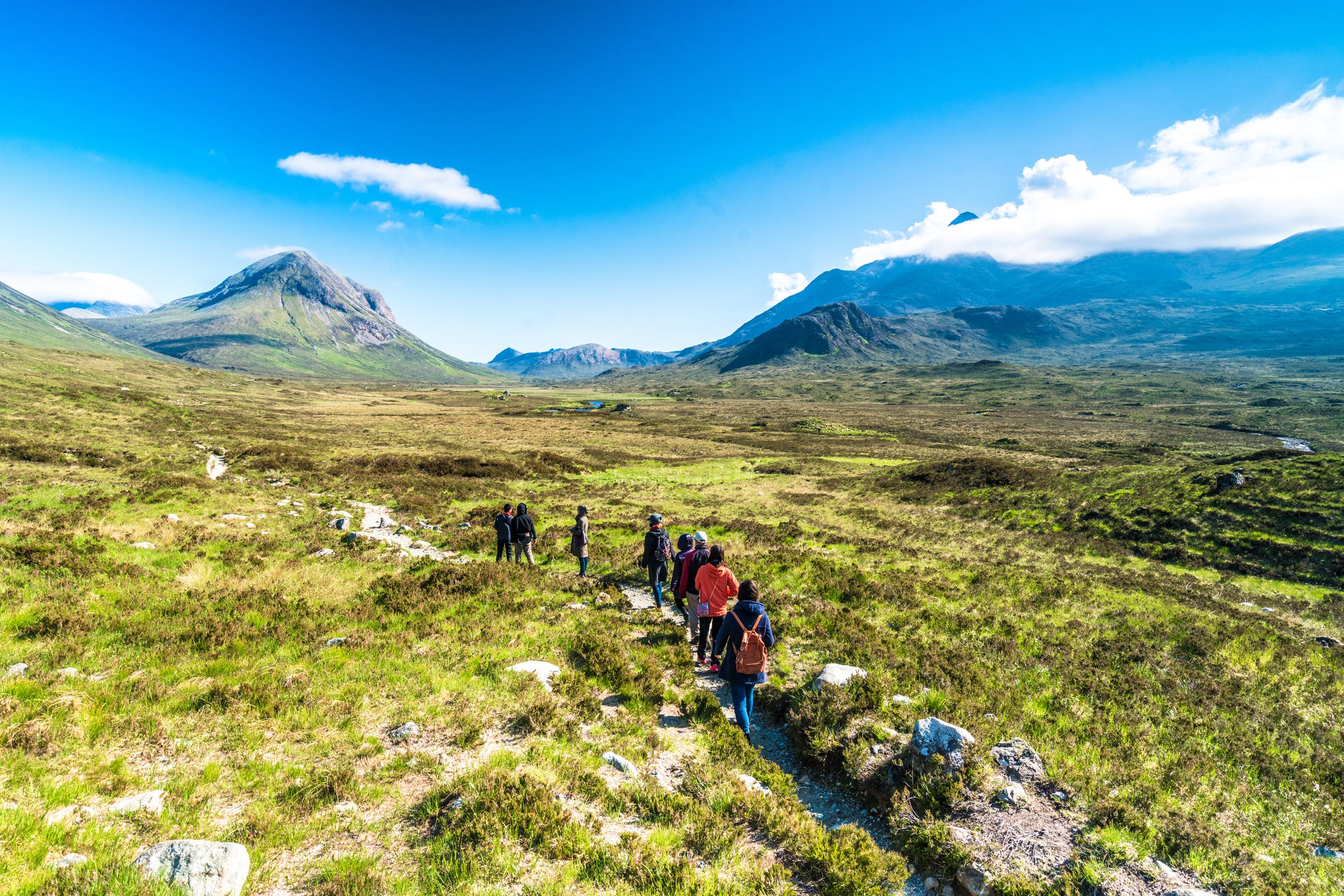 <p>Hike through the spectacular scenery of the UK’s northernmost country  </p>
