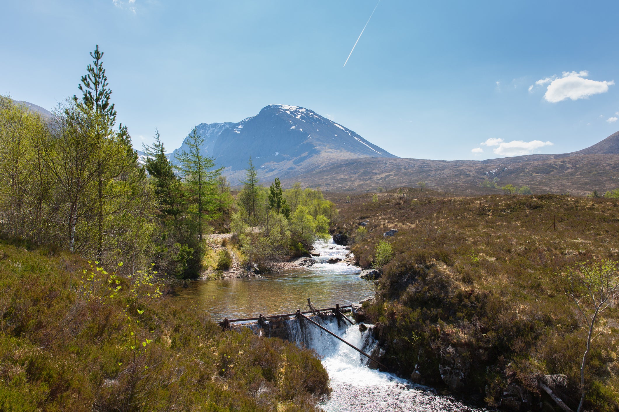 At 1,345m tall, Ben Nevis is Britain’s highest mountain