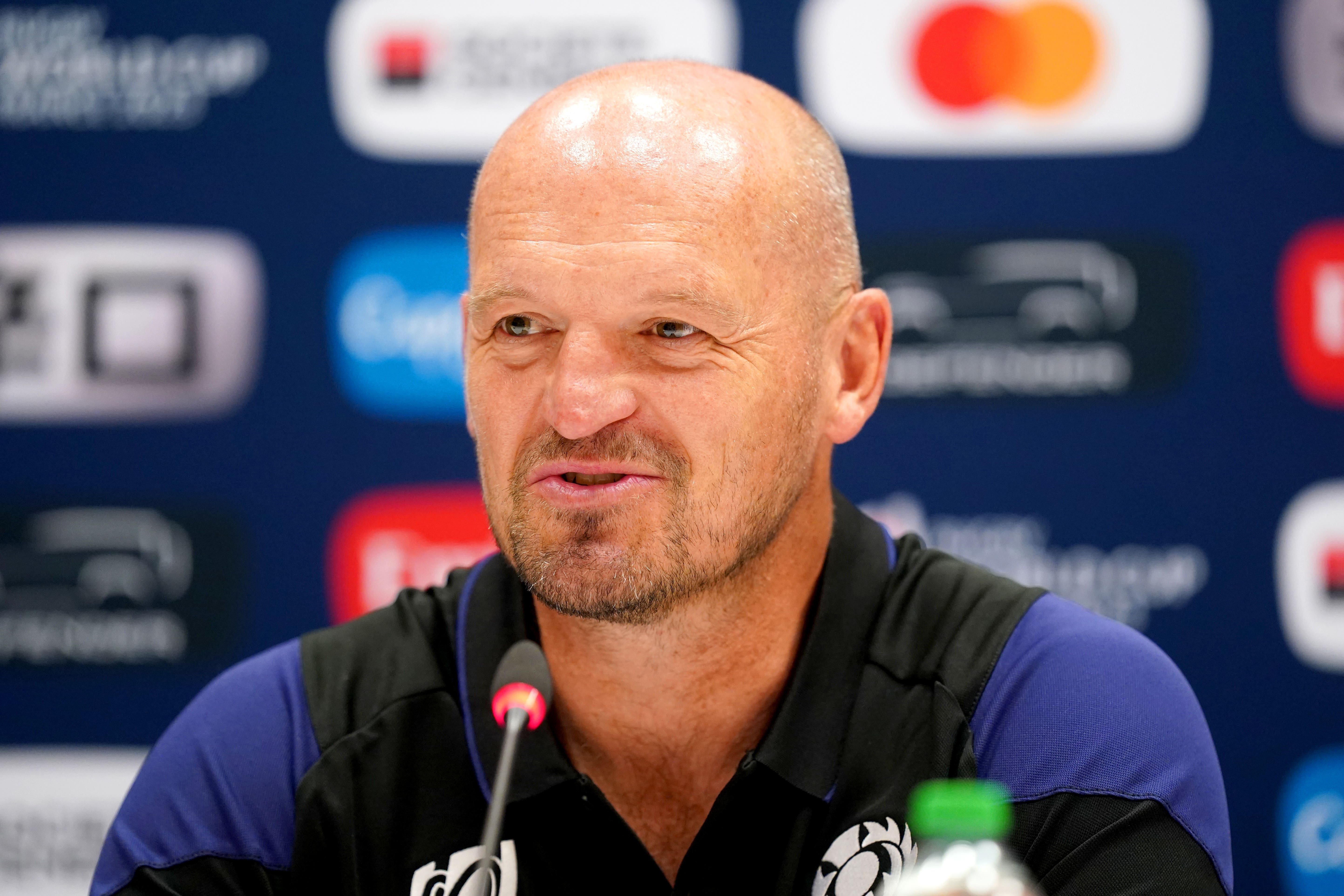 Gregor Townsend faces the media in Marseille on Friday (Mike Egerton/PA)