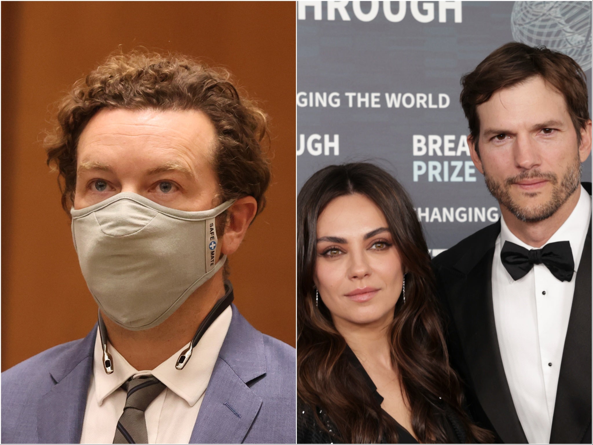 Danny Masterson (left), Mila Kunis and Ashton Kutcher