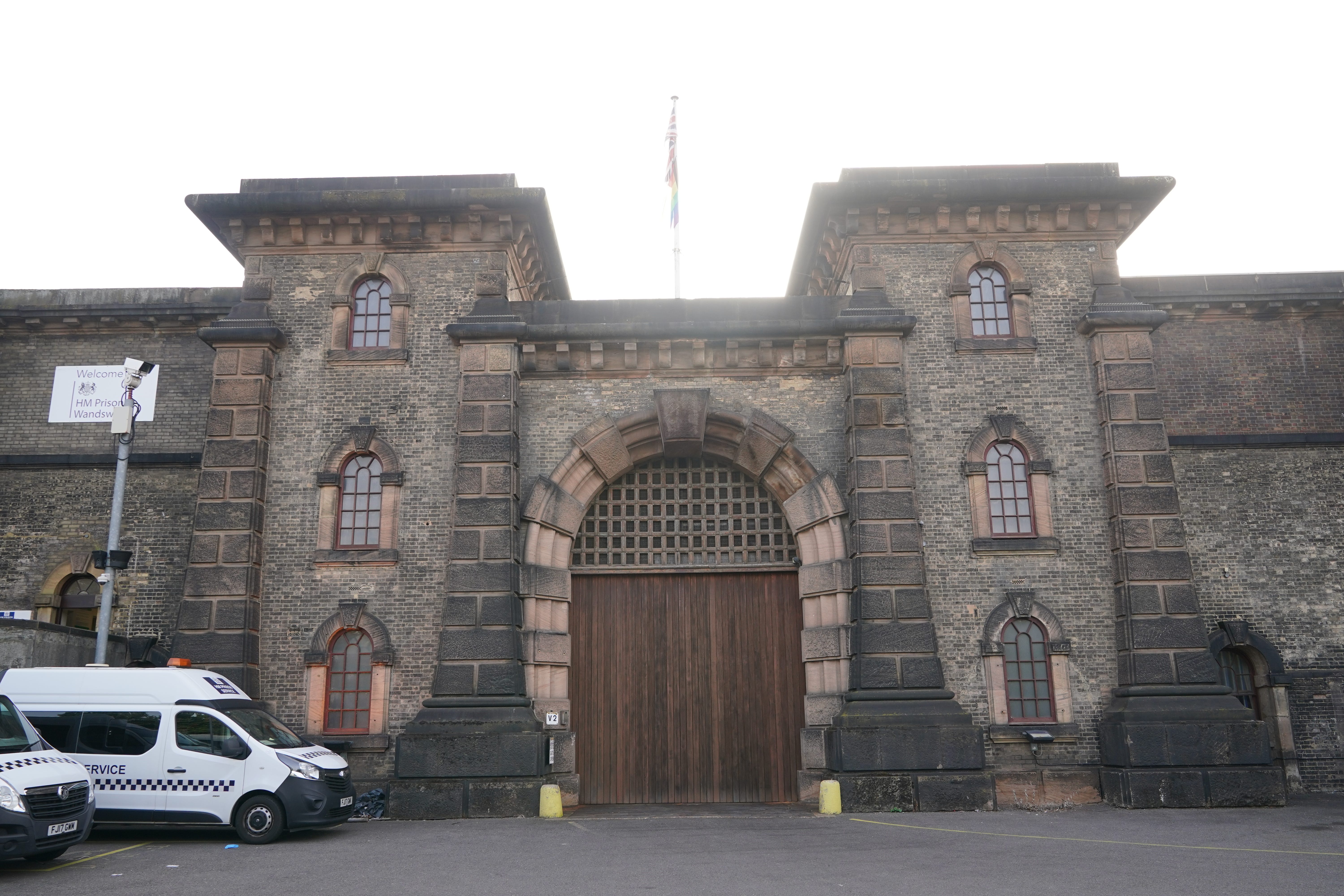 HMP Wandsworth in London, which terror suspect Daniel Abed escaped from clinging on to a delivery lorry