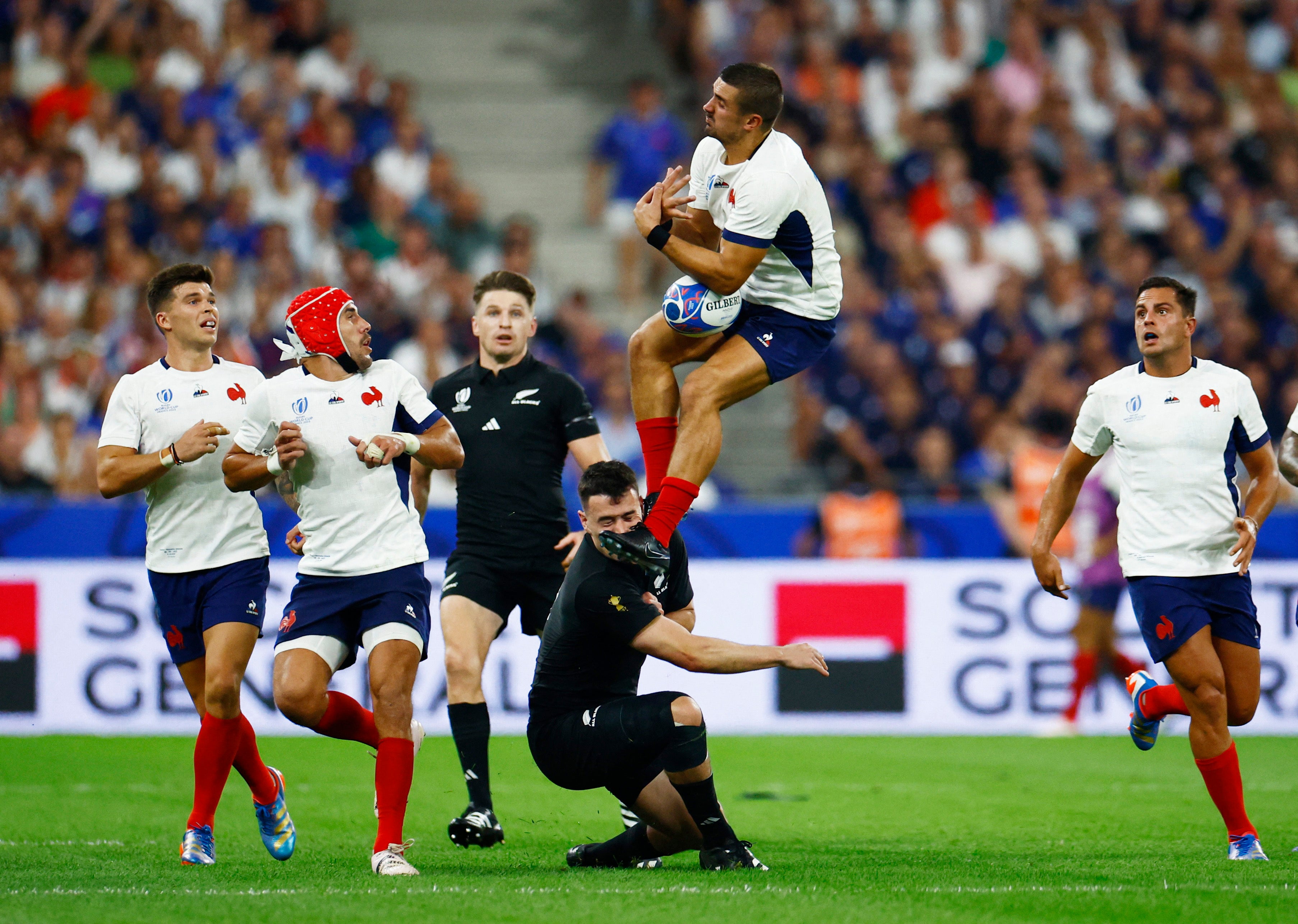 France v New Zealand LIVE: Result and final score as All Blacks lose first ever Rugby World Cup pool game