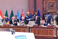 G20 summit – live: India invites African Union to take seat as permanent member in historic moment