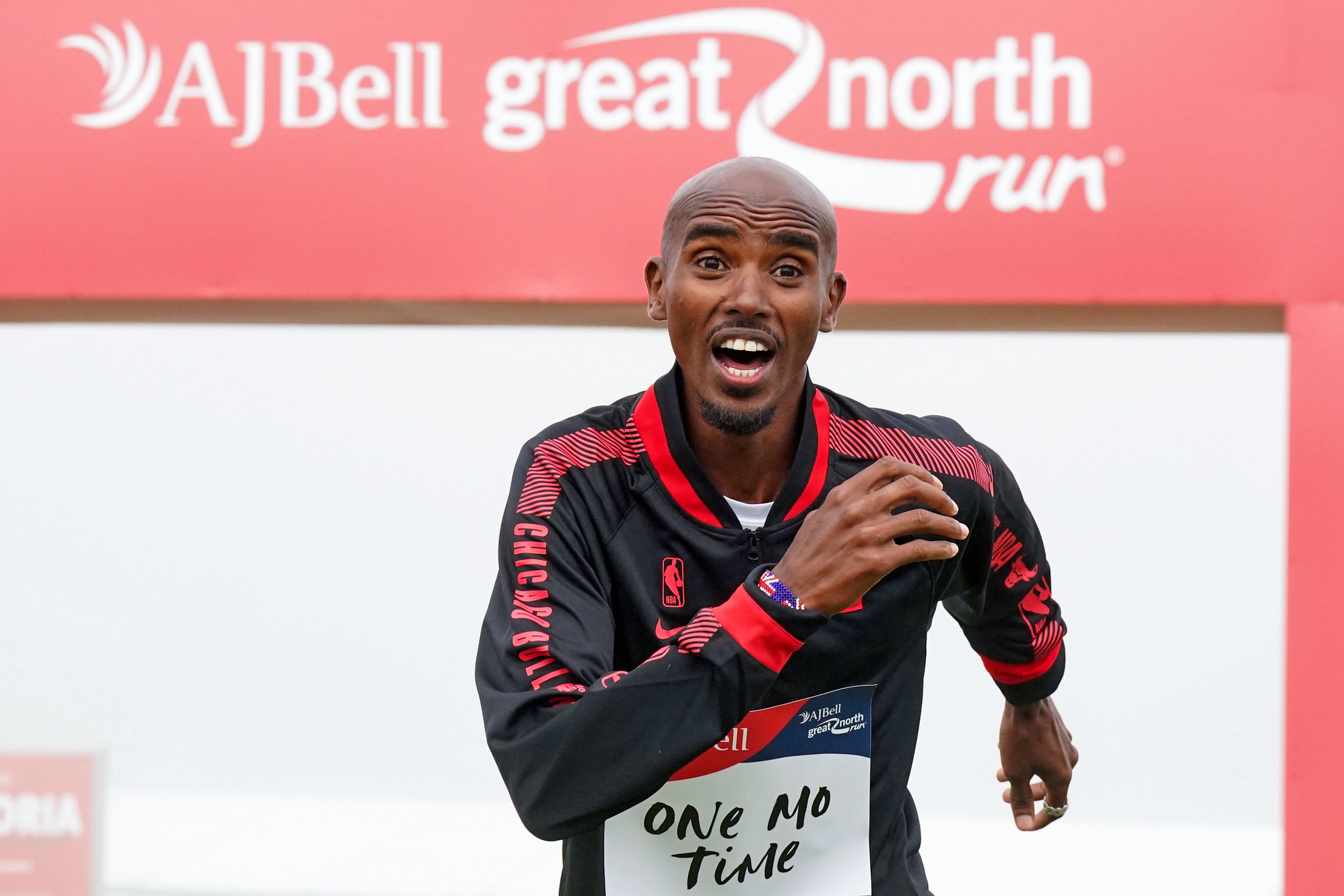 Sir Mo Farah will end his career at the Great North Run on Sunday (Owen Humphreys/PA)