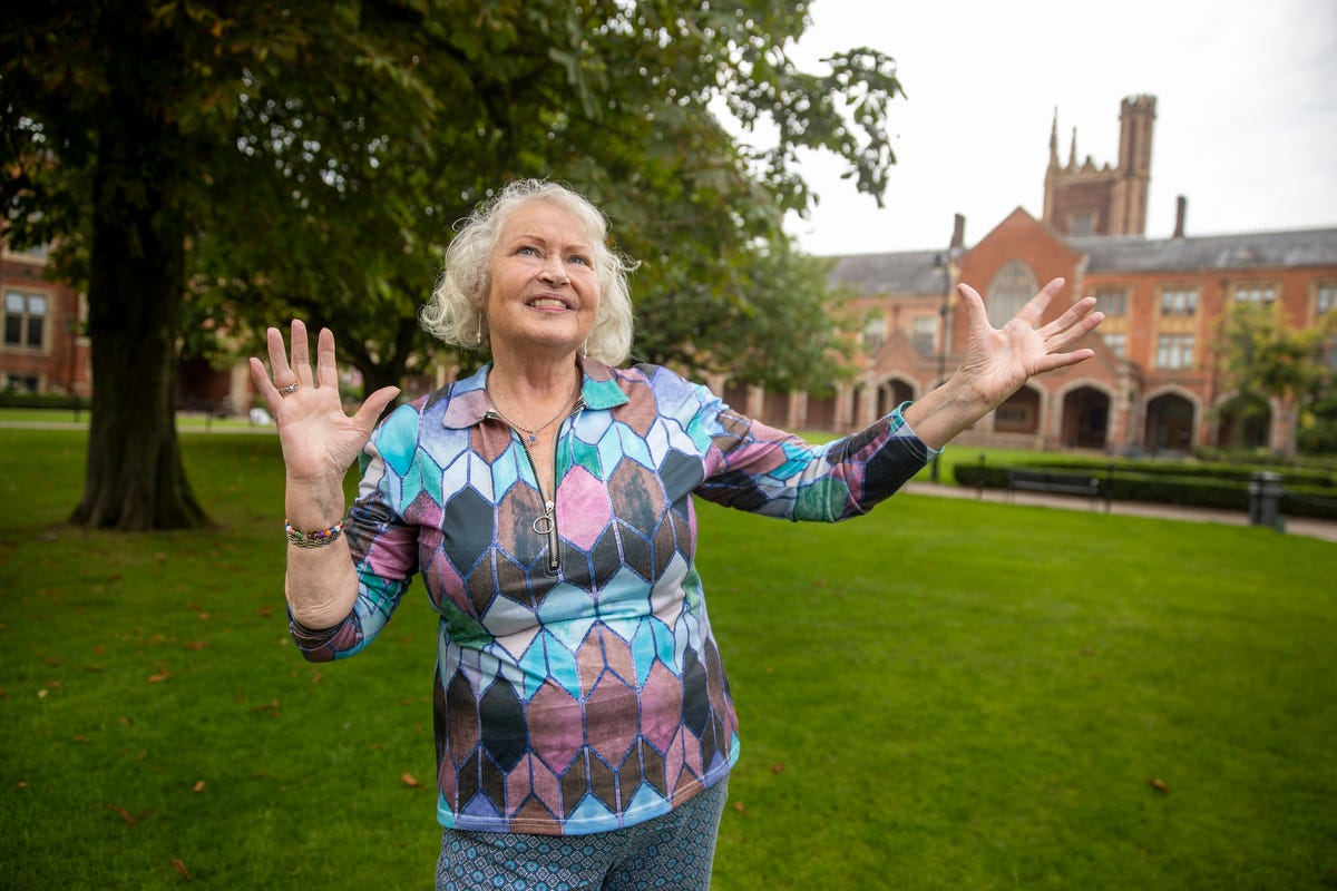 Alison Torrens from Portstewart has left a gift in her will to Queen’s University Belfast (Liam McBurney/PA)